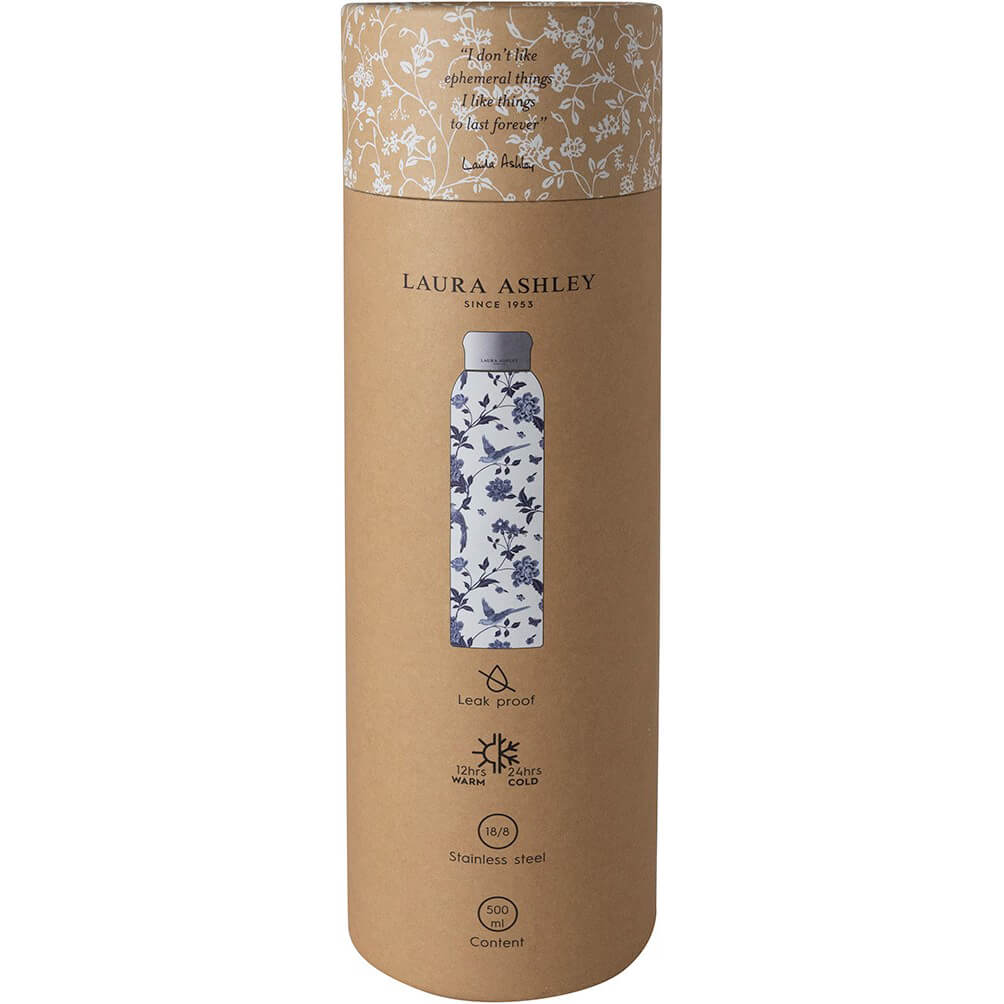 Laura Ashley Thermos Bottle Giftset 500ml - Summer Palace 3 Shaws Department Stores