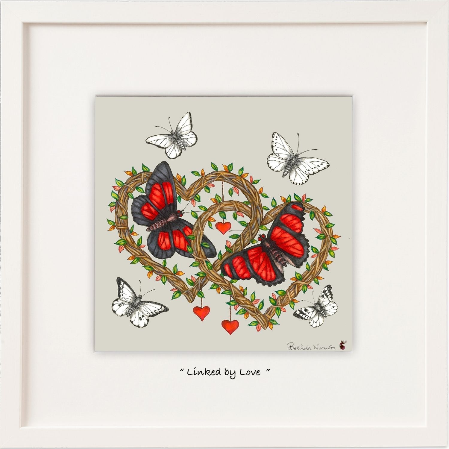 Belinda Northcote Linked By Love - 6 X 6&