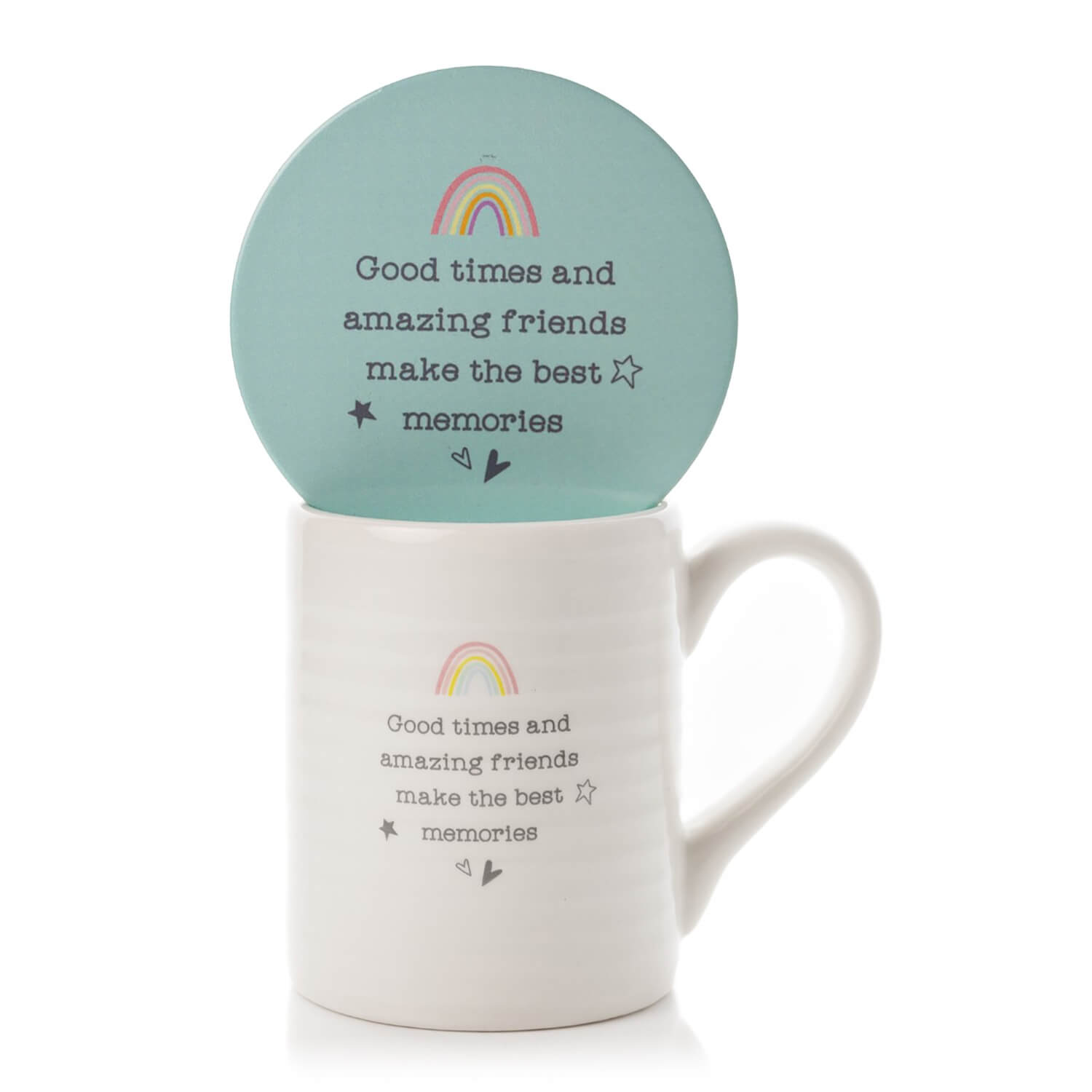 Love Life Amazing Friends Mug & Coaster Set 1 Shaws Department Stores