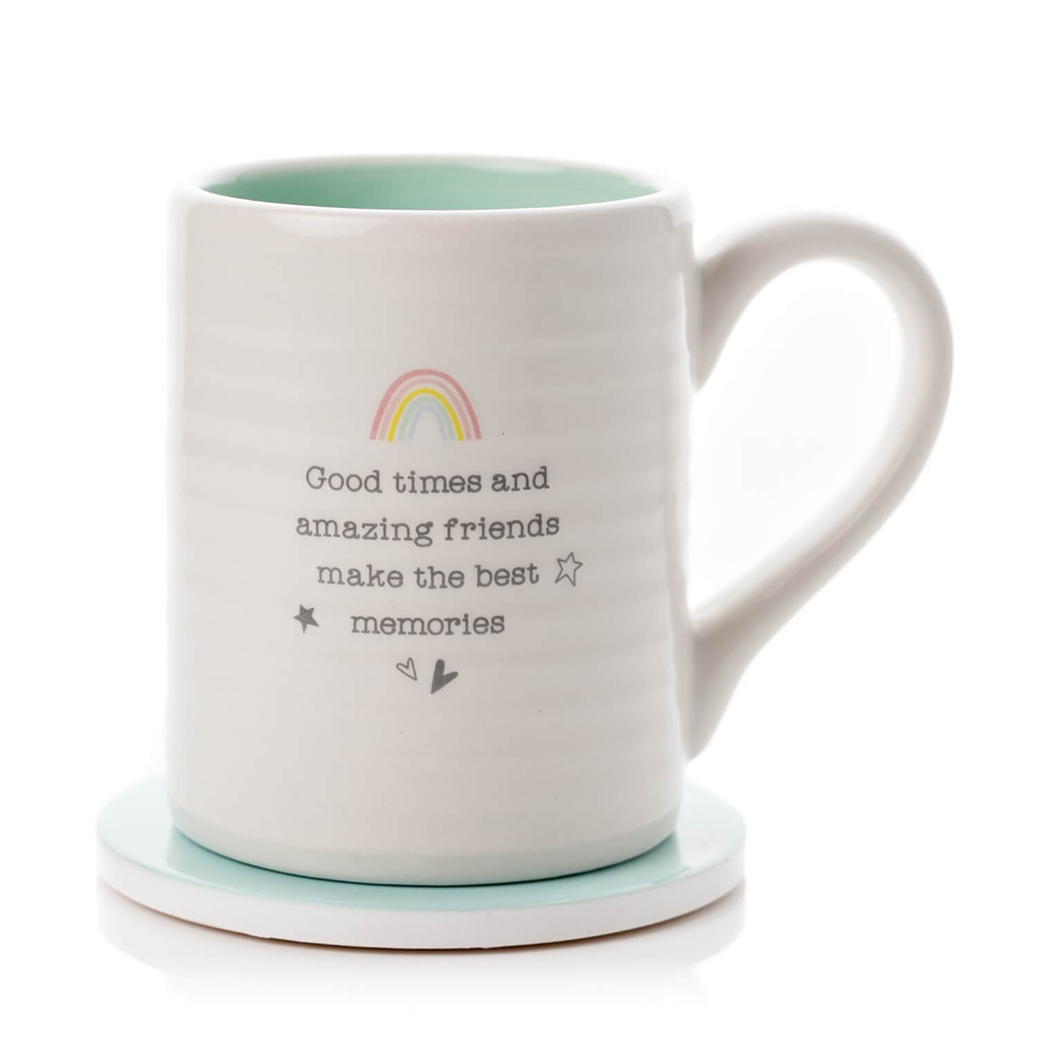 Love Life Amazing Friends Mug & Coaster Set 2 Shaws Department Stores