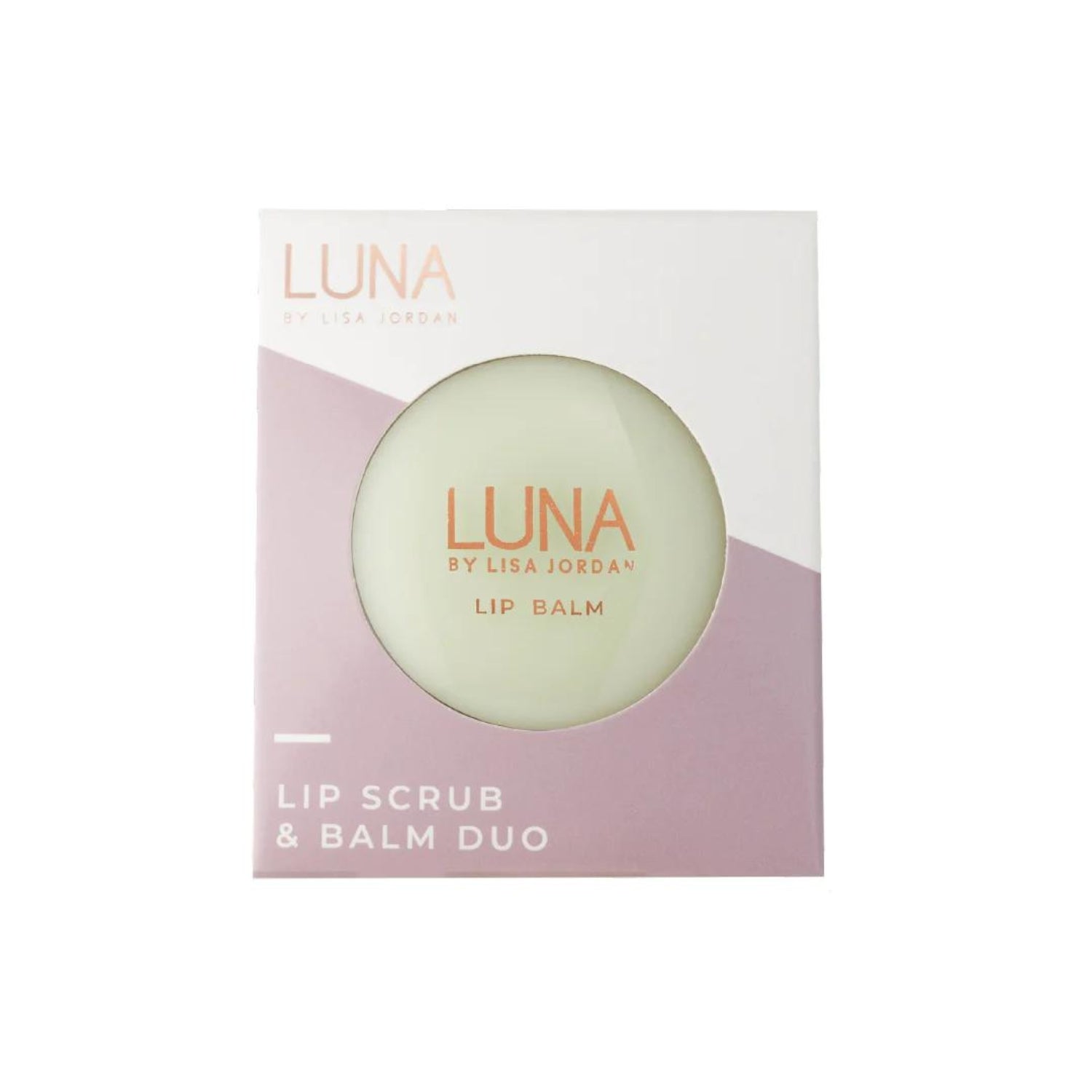Luna By Lisa Lip Scrub & Balm Duo - Mint 1 Shaws Department Stores