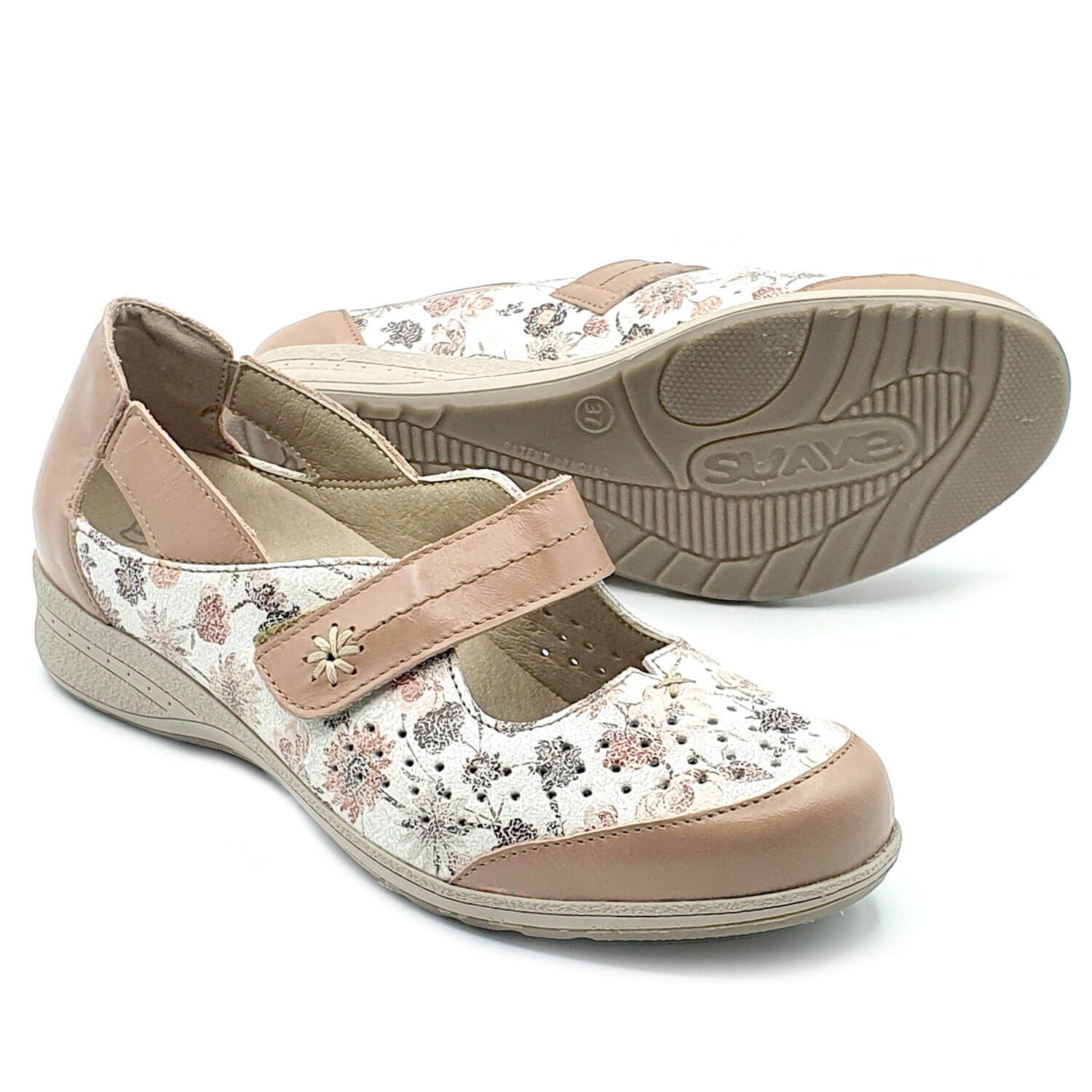 Suave footwear Mary Jane Shoe - Sand 5 Shaws Department Stores
