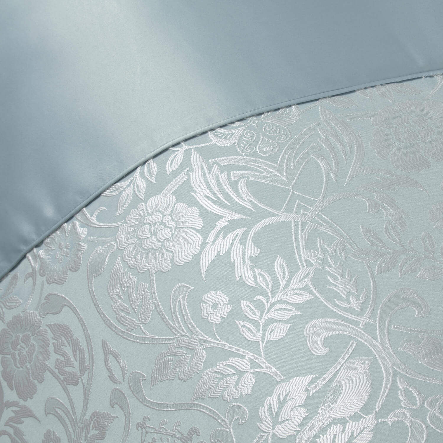 Maison By Emma Barclay Embellished Jacquard Duvet Set - Duck Egg 3 Shaws Department Stores