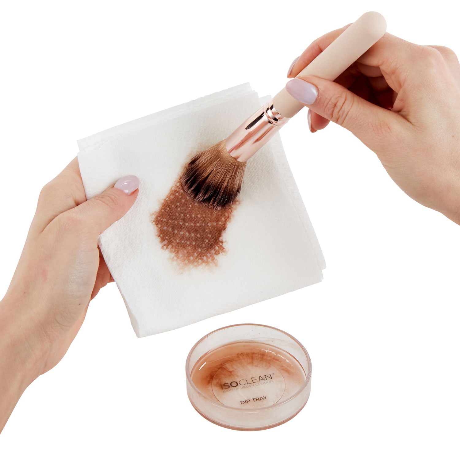 Isoclean Makeup Brush Cleaner & Detachable Dip Tray 165ml 5 Shaws Department Stores