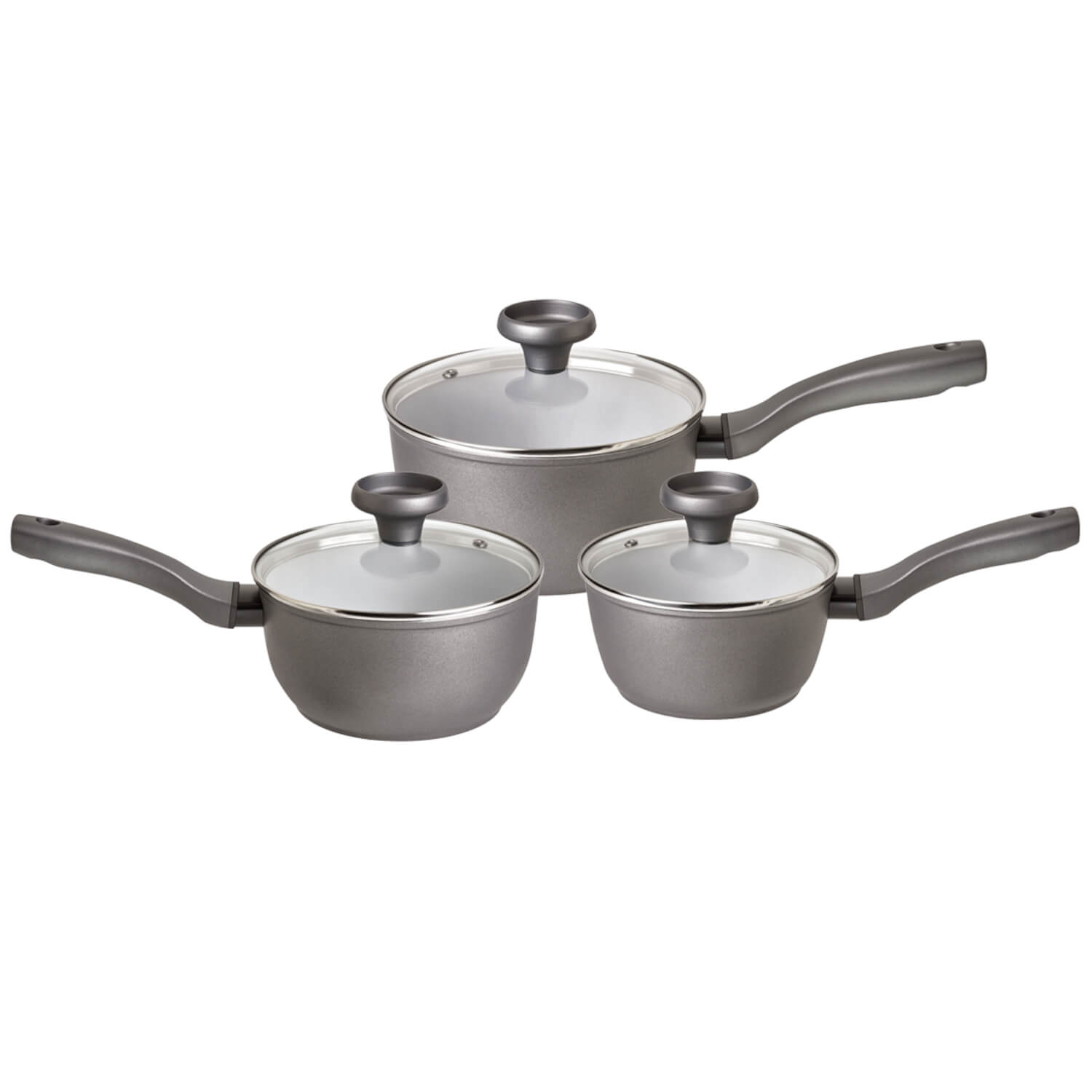 Meyers Earth Pan 3 Piece Saucepan Set 1 Shaws Department Stores