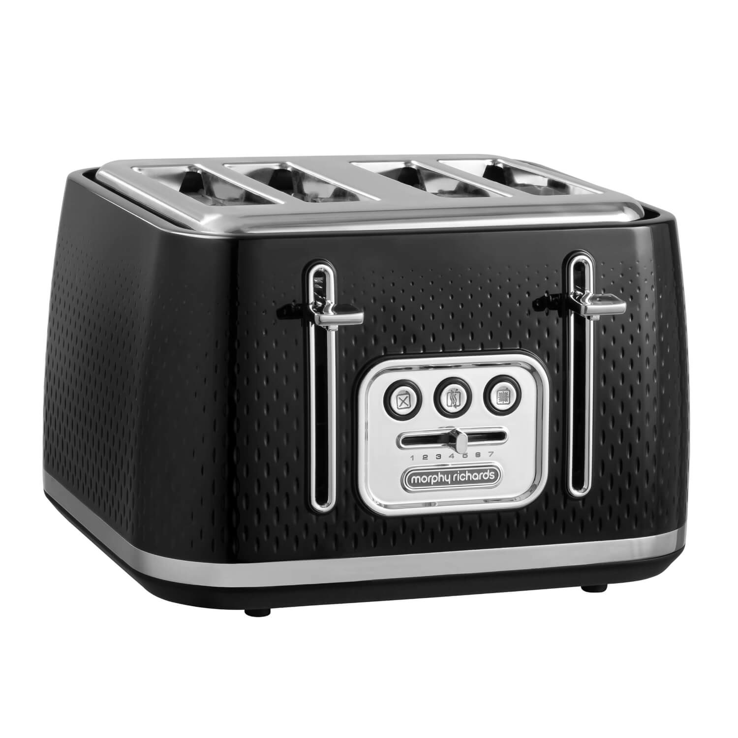 Morphy Richards Verve 4-Slice Toaster - Black | 243010 1 Shaws Department Stores