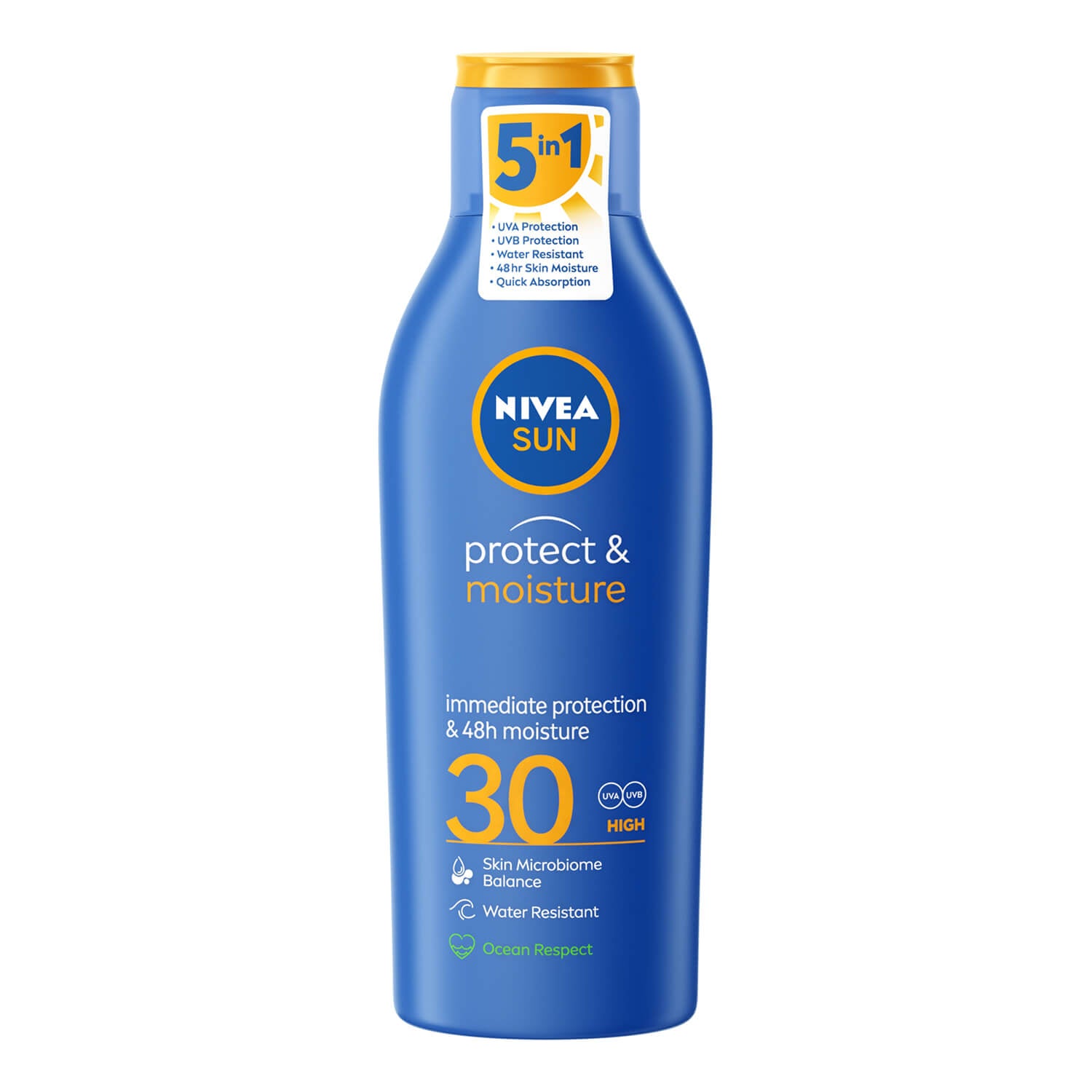 Nivea Protect & Moisture Sun Lotion SPF 30 - 200ml 1 Shaws Department Stores
