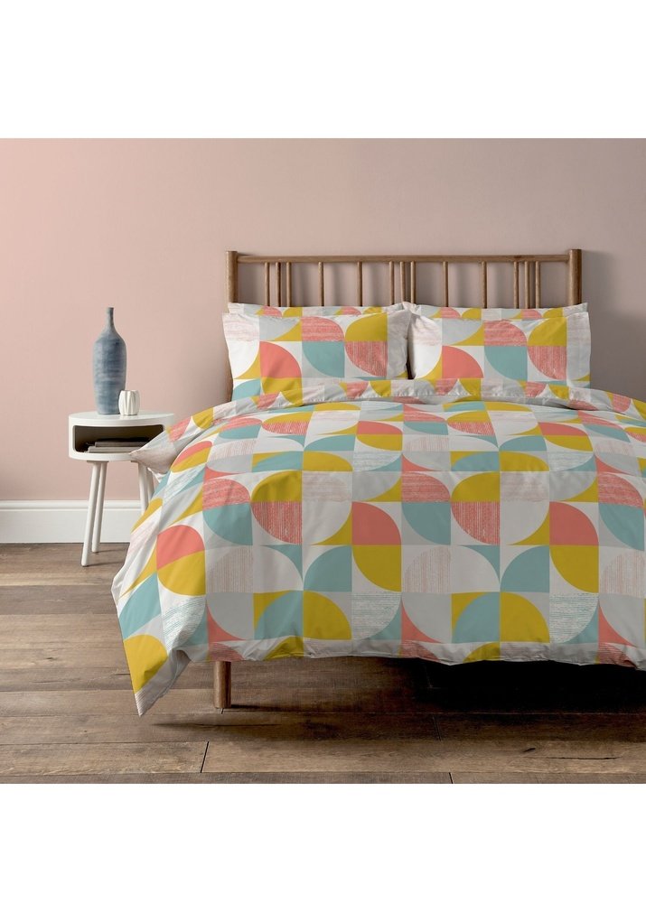 The Home Bedroom Nordic Geo Duvet Cover Set - Single Size 1 Shaws Department Stores