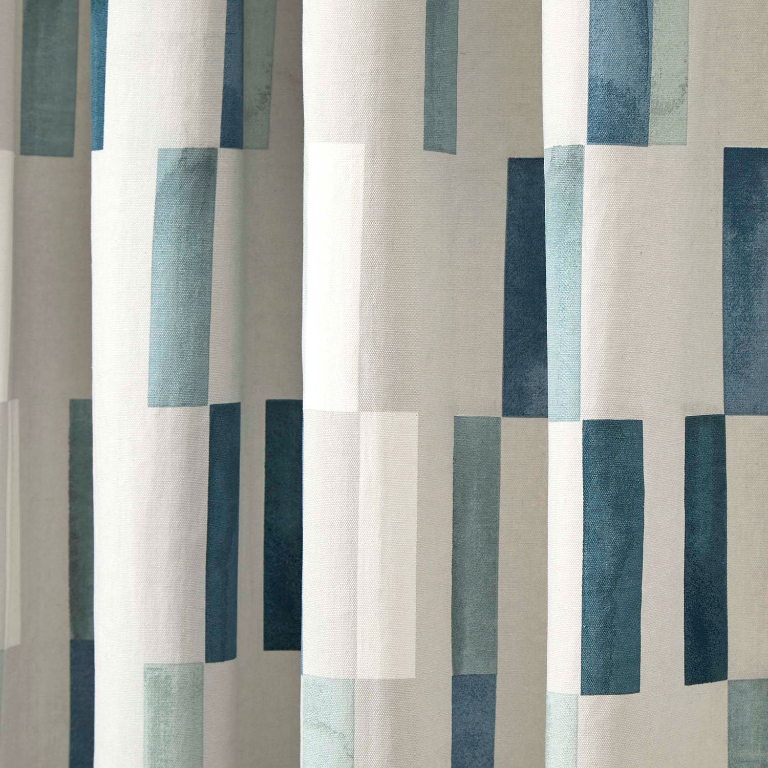 The Home Bedroom Oakland Eyelet Curtains - Teal 2 Shaws Department Stores