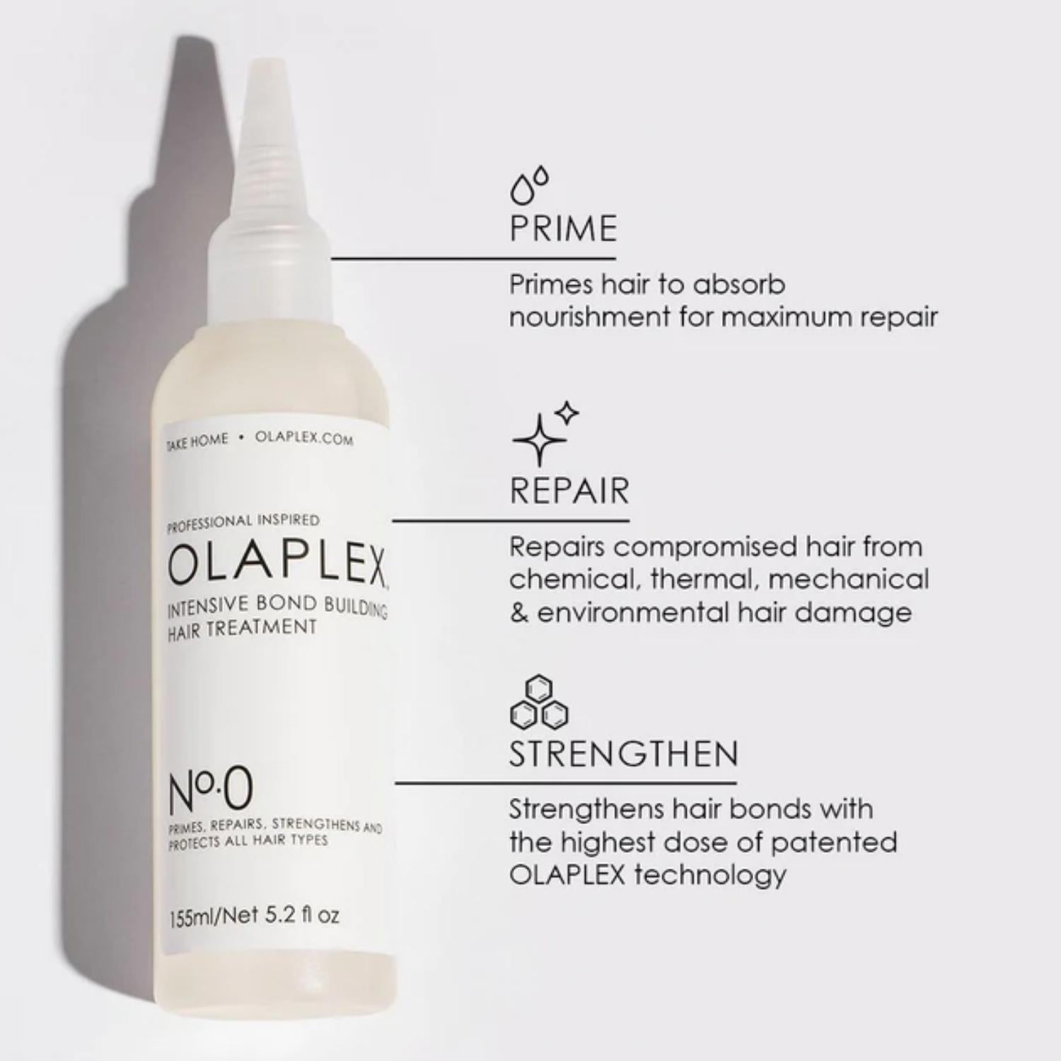 Olaplex No 0 Intensive Bond Building Hair Treatment 155ml 2 Shaws Department Stores