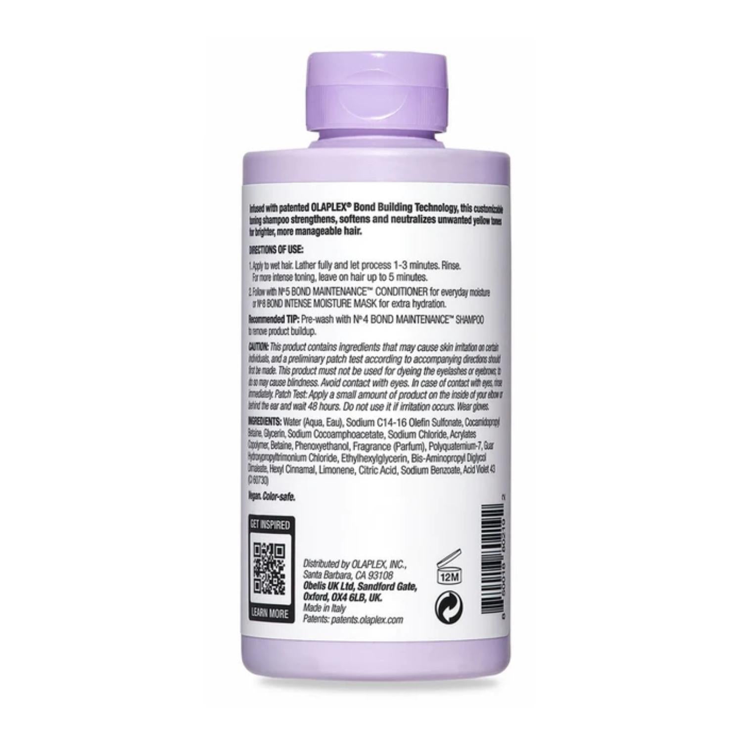 Olaplex No 4P Blonde Enhancer Toning Shampoo 250ml 2 Shaws Department Stores