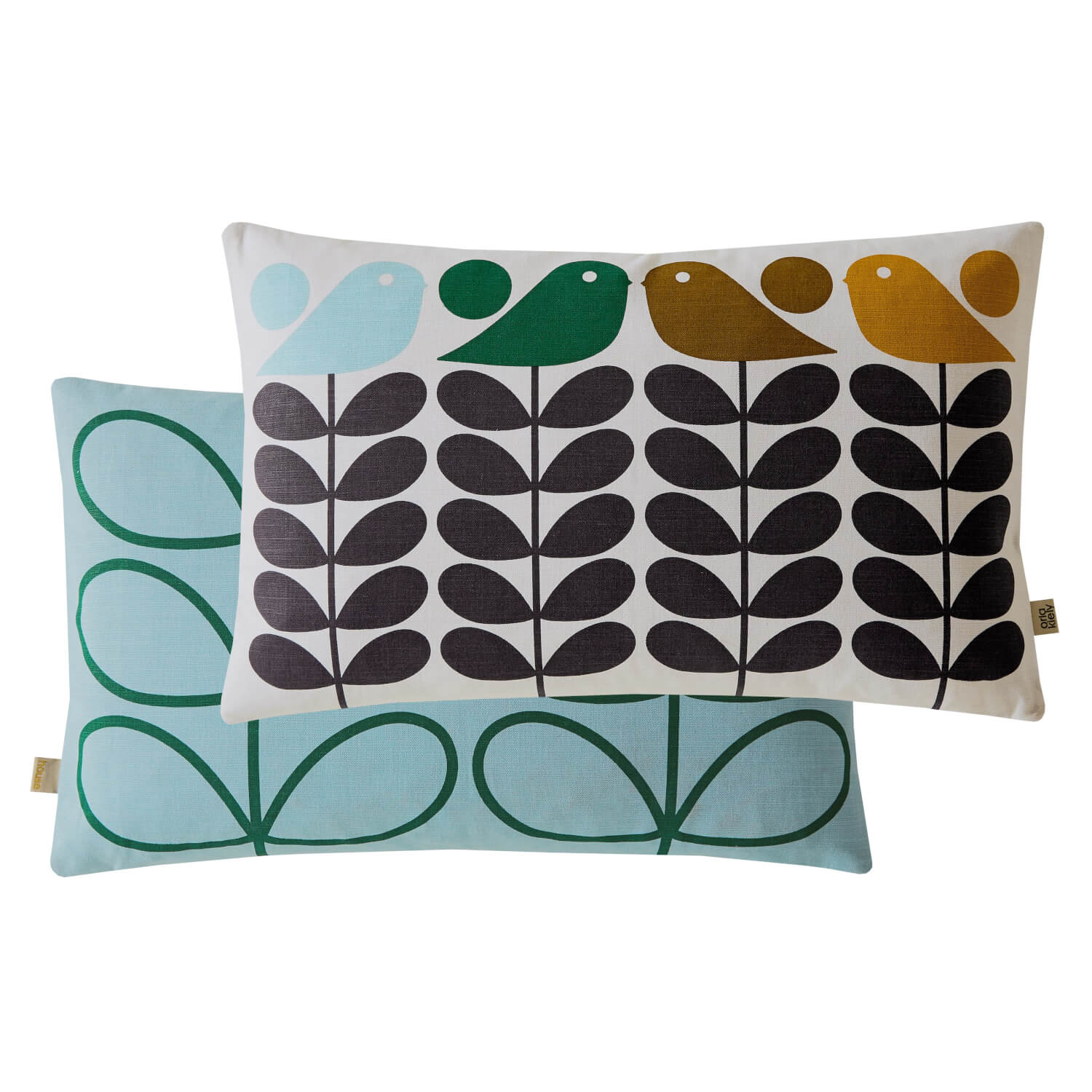 Orla Kiely Early Bird Spring Cushion - 30cm x 50cm 1 Shaws Department Stores