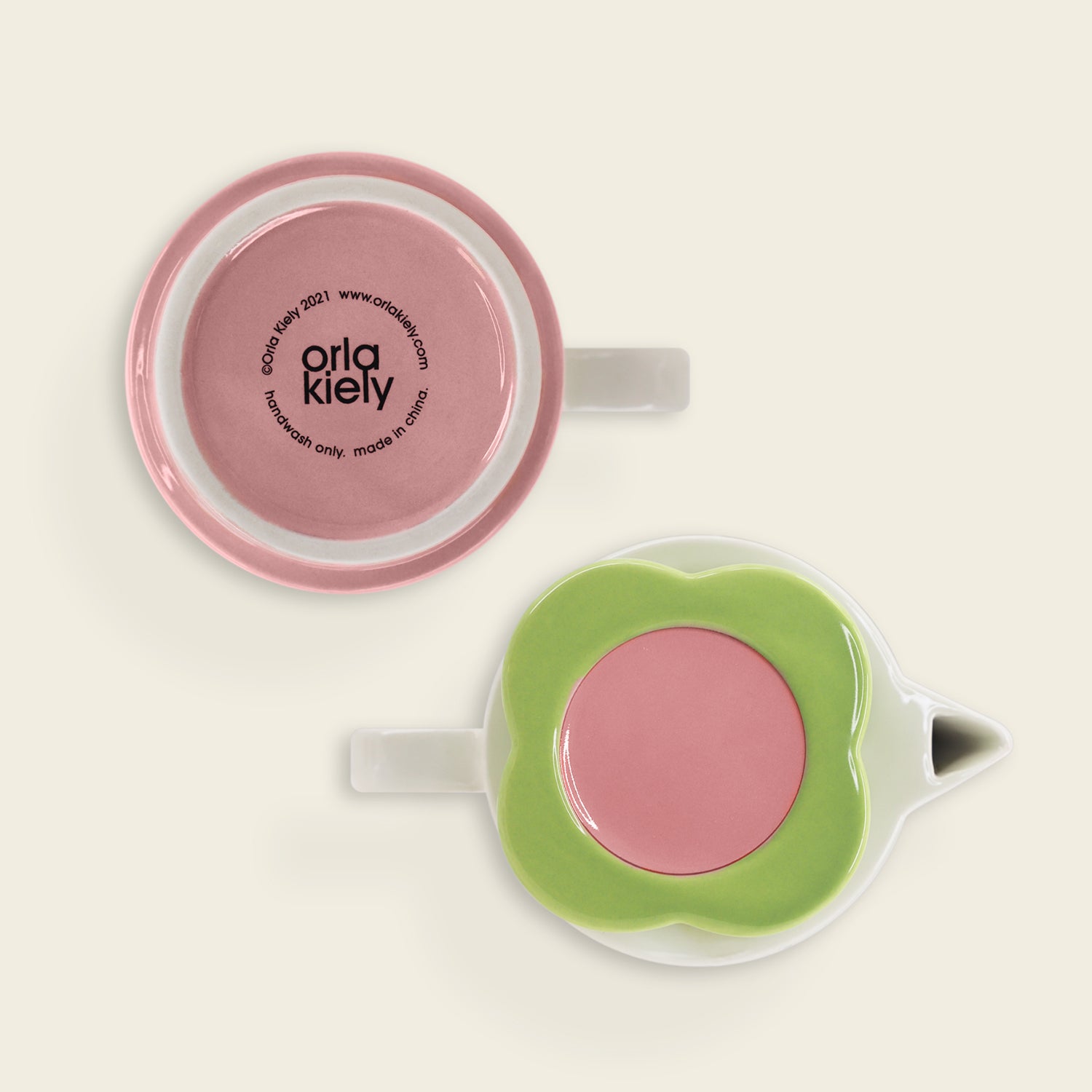 Orla Kiely Tea for One - Block Flower Fern 3 Shaws Department Stores