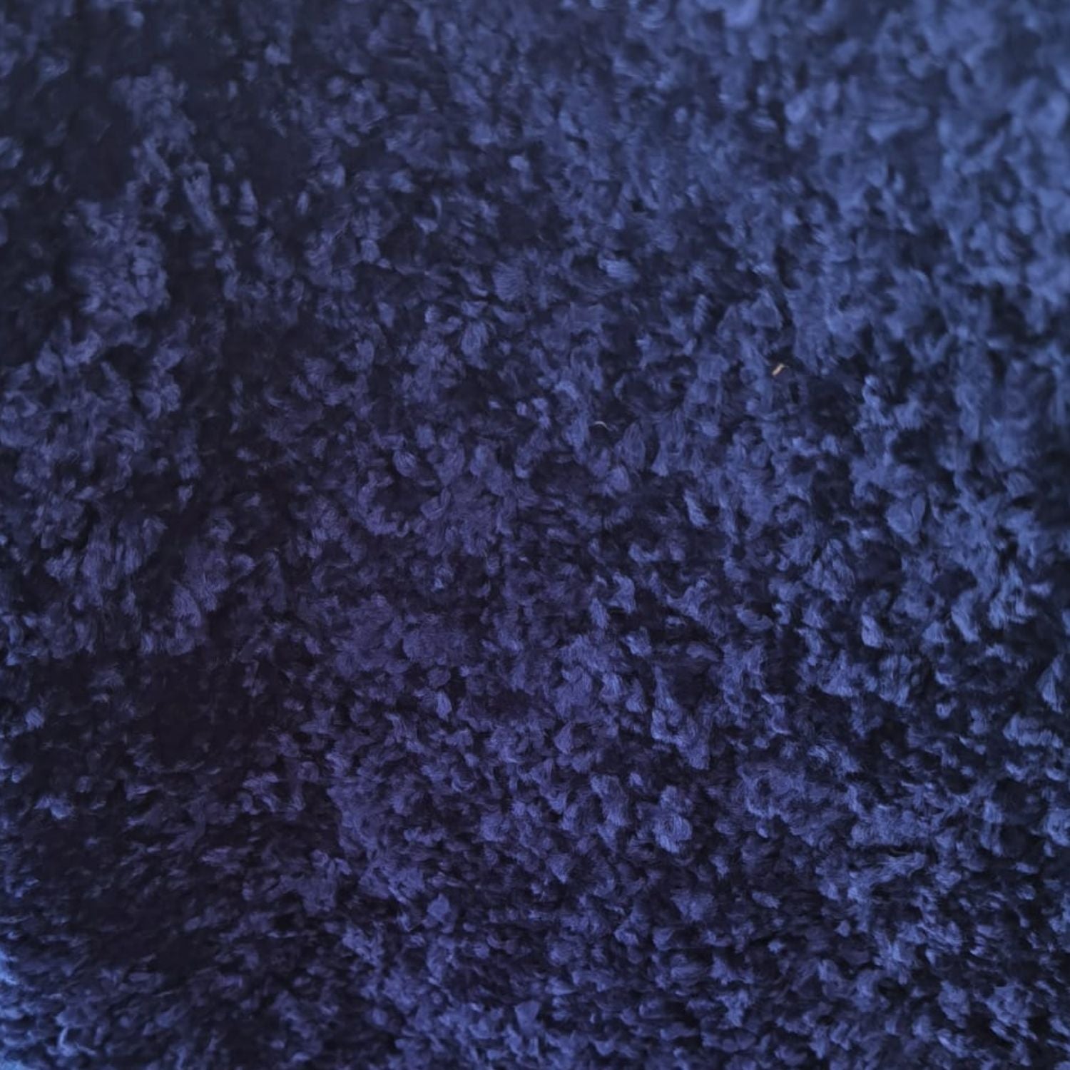 The Rug House Paros Plain Shaggy Rug - Navy 4 Shaws Department Stores