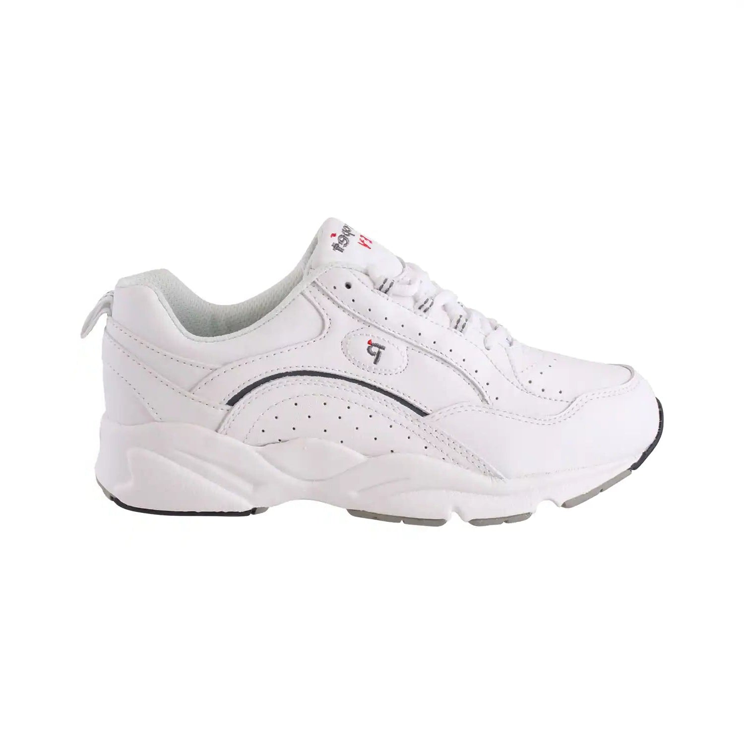 Propet Ladies Trainers - White 1 Shaws Department Stores