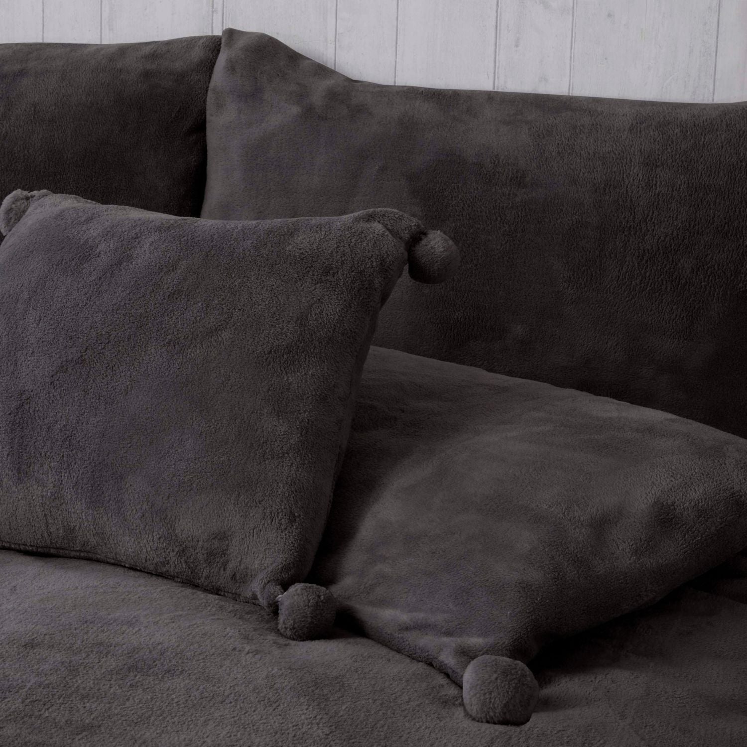 The Home Bedroom Pom Pom Cushion 1 Shaws Department Stores