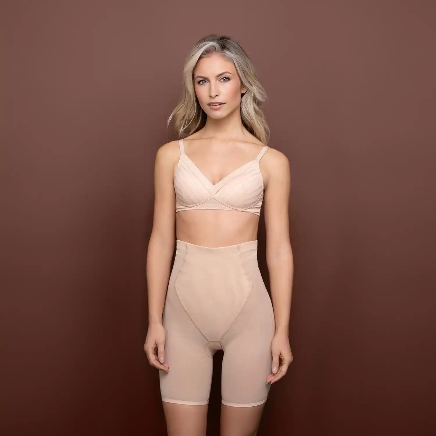 Bye Bra Powermesh High Waist Short 3 Shaws Department Stores