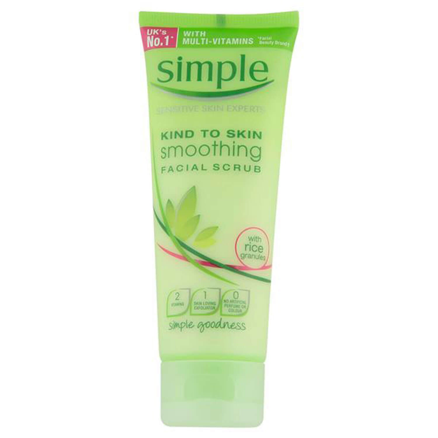 Simple Smoothing Facial Scrub 75ml 1 Shaws Department Stores