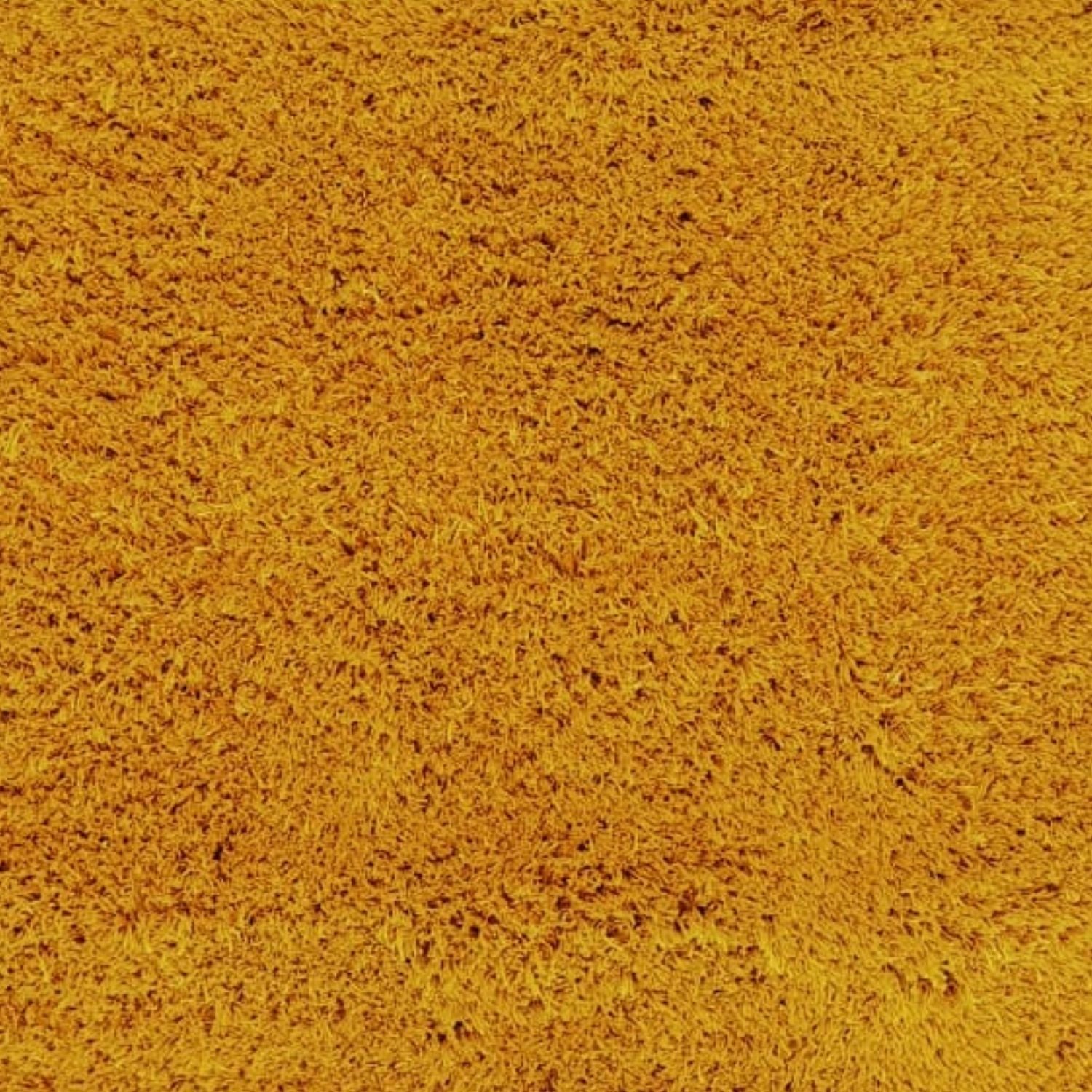 The Home Bathroom Soft Polyester Bath Mat - Ochre 3 Shaws Department Stores