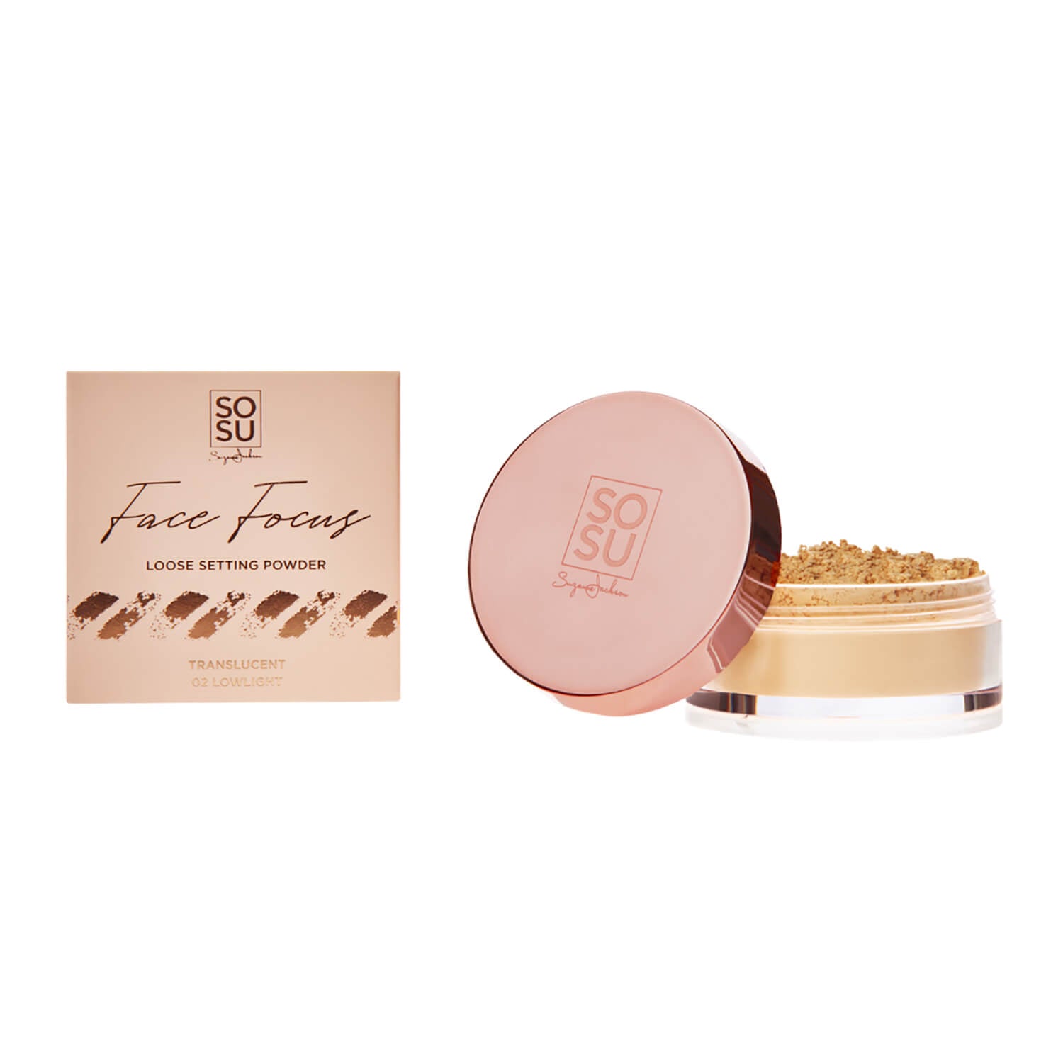 Sosu Loose Setting Powder - 02 Low Light 1 Shaws Department Stores