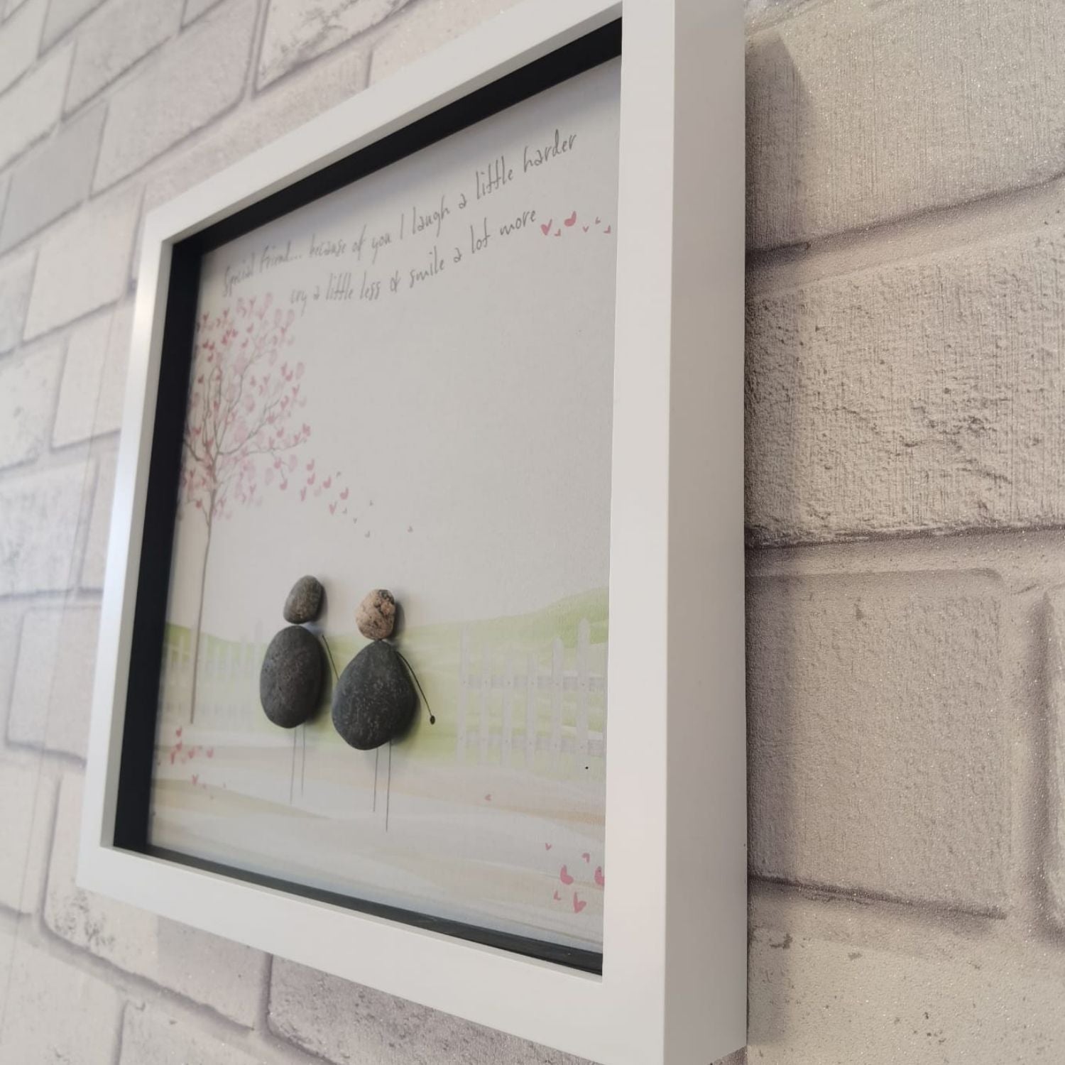 La De Da Special Friend…Because Of You - 43x43cm - White 2 Shaws Department Stores