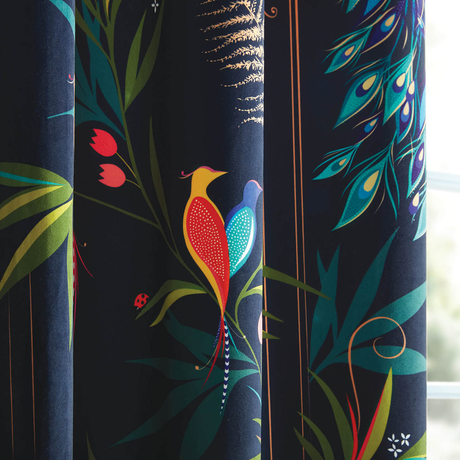 Sara Miller Enchanted Gate Readymade Curtain Pair 2 Shaws Department Stores