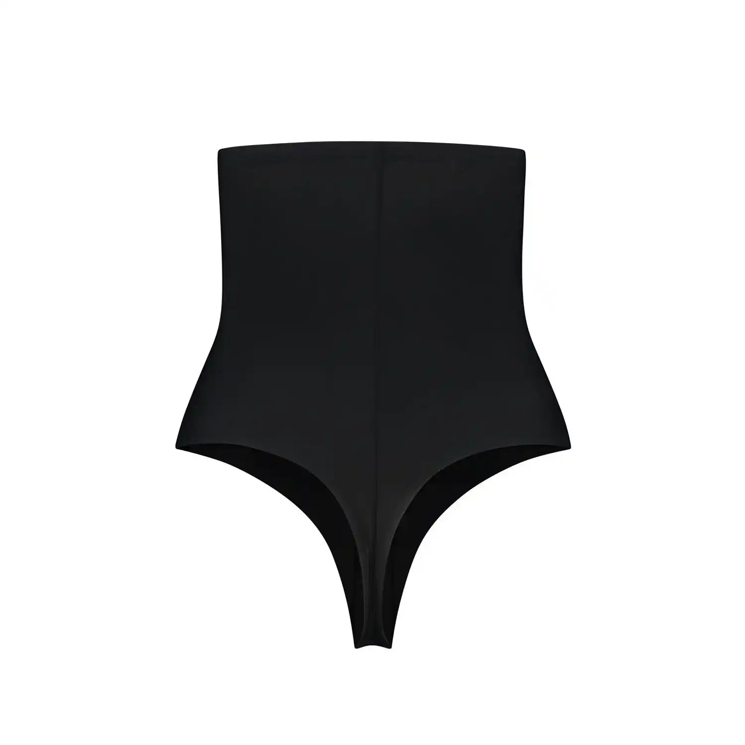 Bye Bra Sculpting High Waist Thong - Black 2 Shaws Department Stores