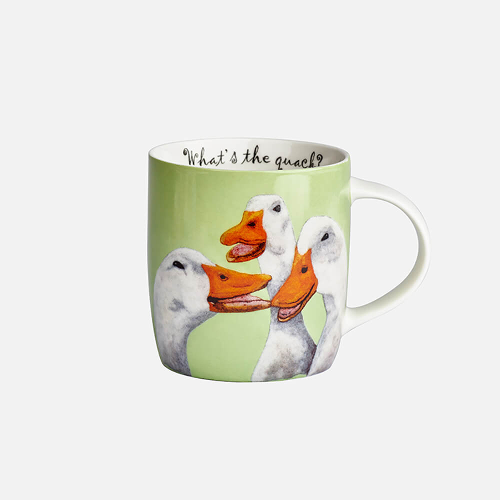 Shannonbridge Pottery Duck Mug 1 Shaws Department Stores