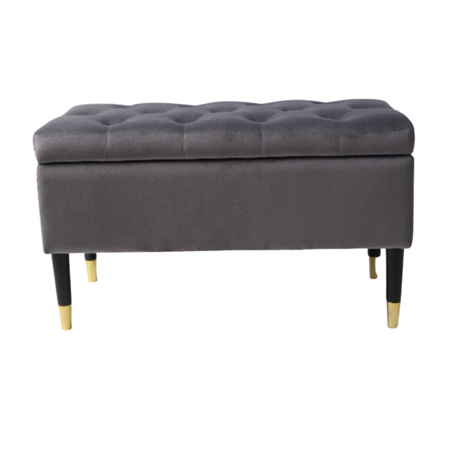Slaneyside Alex Storage Bench - Grey 1 Shaws Department Stores