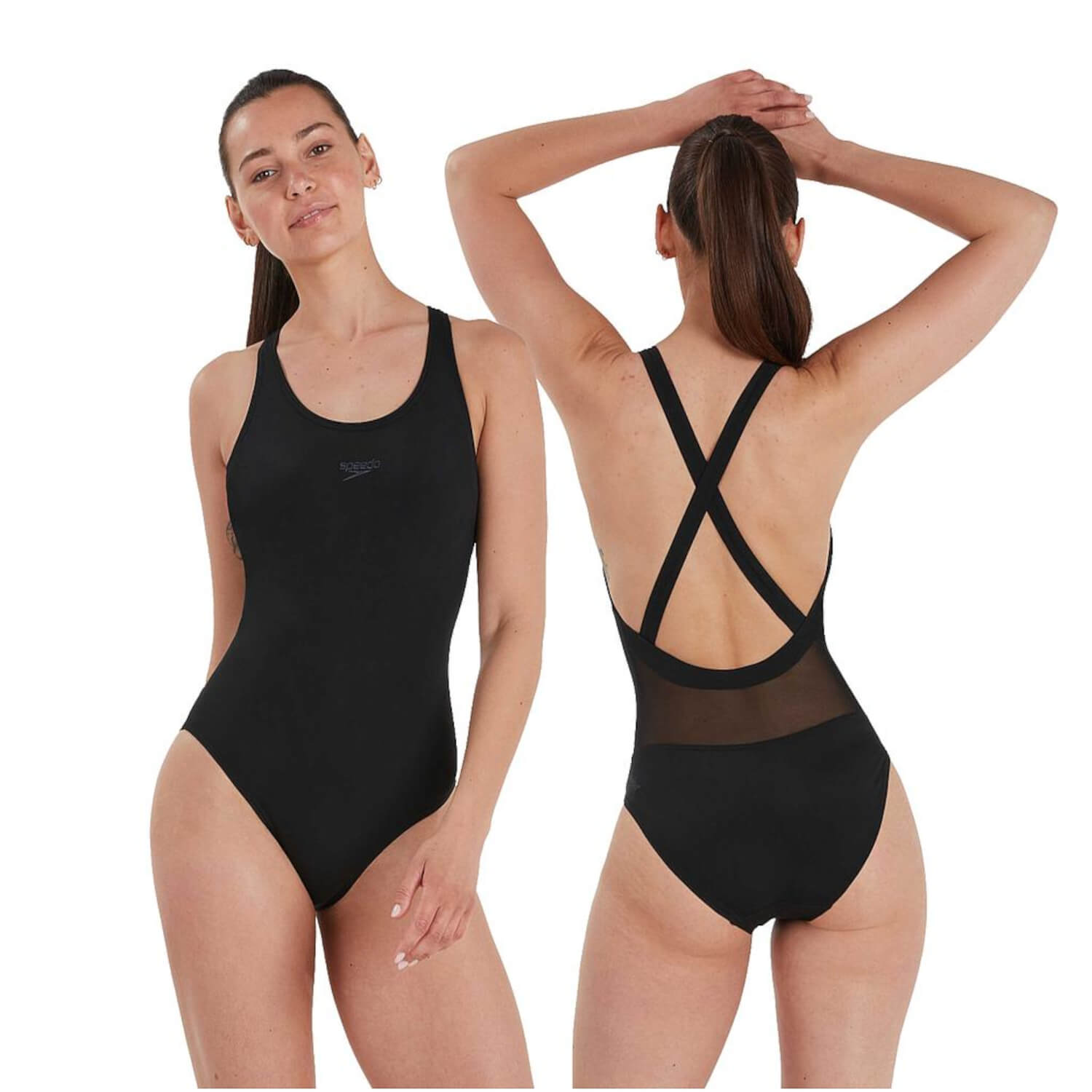 Energy Chlorine Resistant Swimsuit - Floral/Black