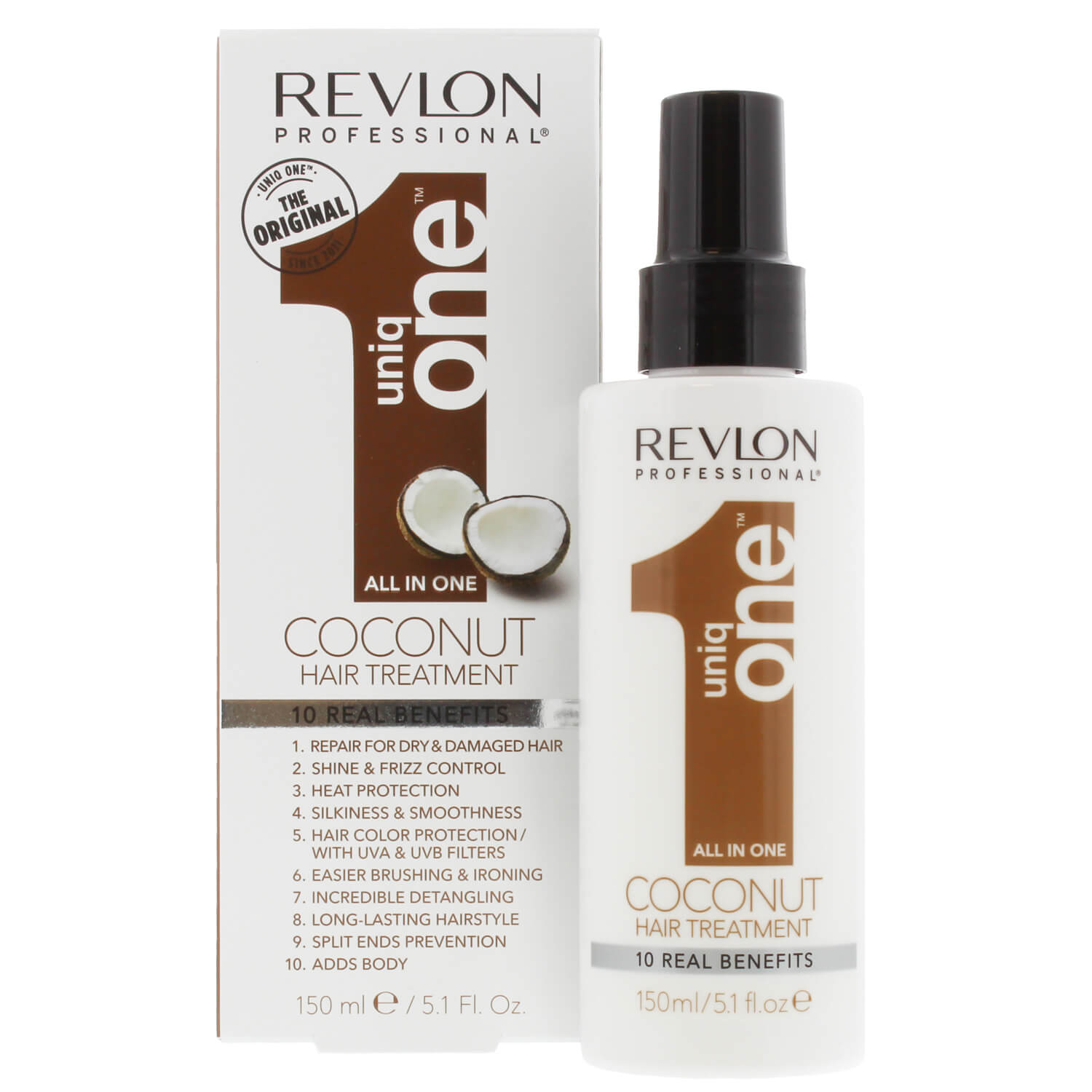 Revlon UniqOne™ Hair Treatment Coconut Fragrance 1 Shaws Department Stores