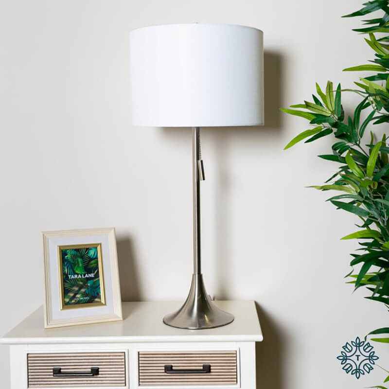 Tara Lane Zaria Table Lamp - White 2 Shaws Department Stores