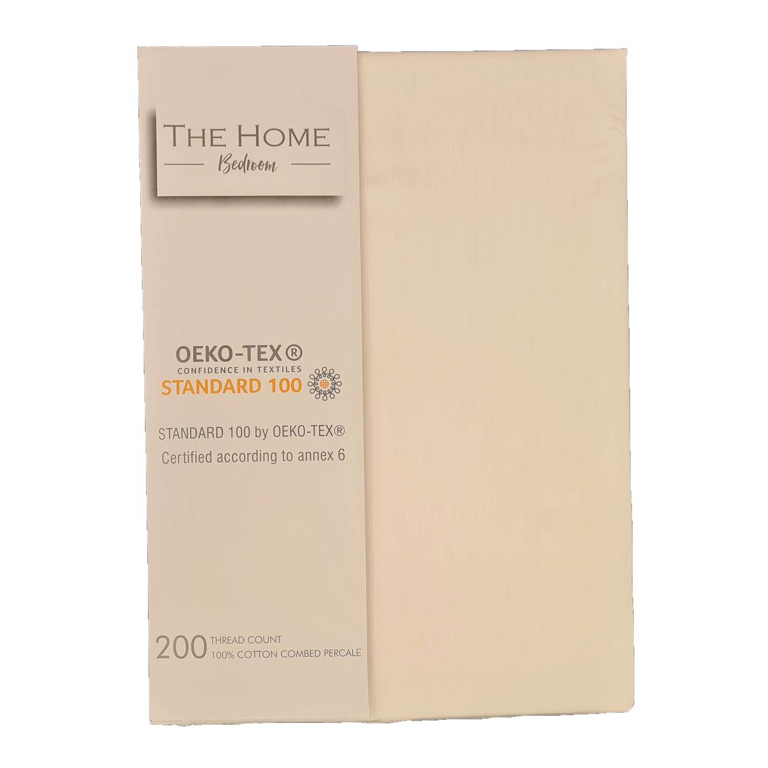 The Home Bedroom 4FT Deep Fitted Sheet - White 1 Shaws Department Stores