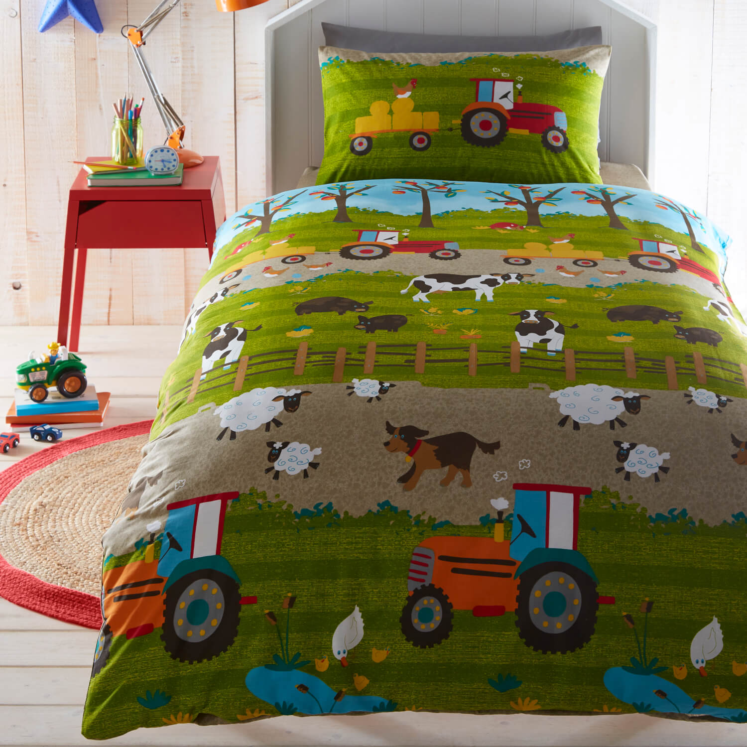 The Home Bedroom Farmyard Duvet Set 1 Shaws Department Stores