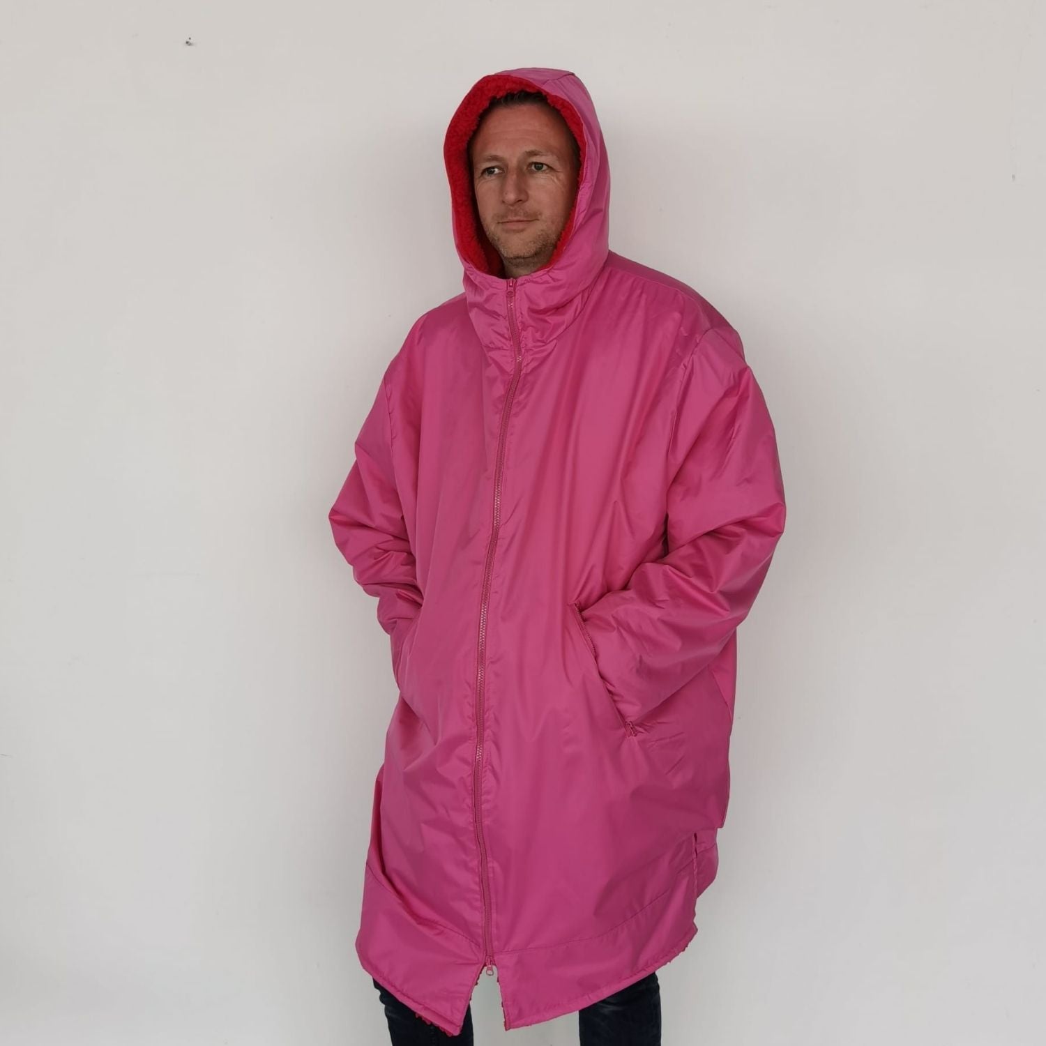 The Home Dry Changing Robe - Pink / Red 3 Shaws Department Stores