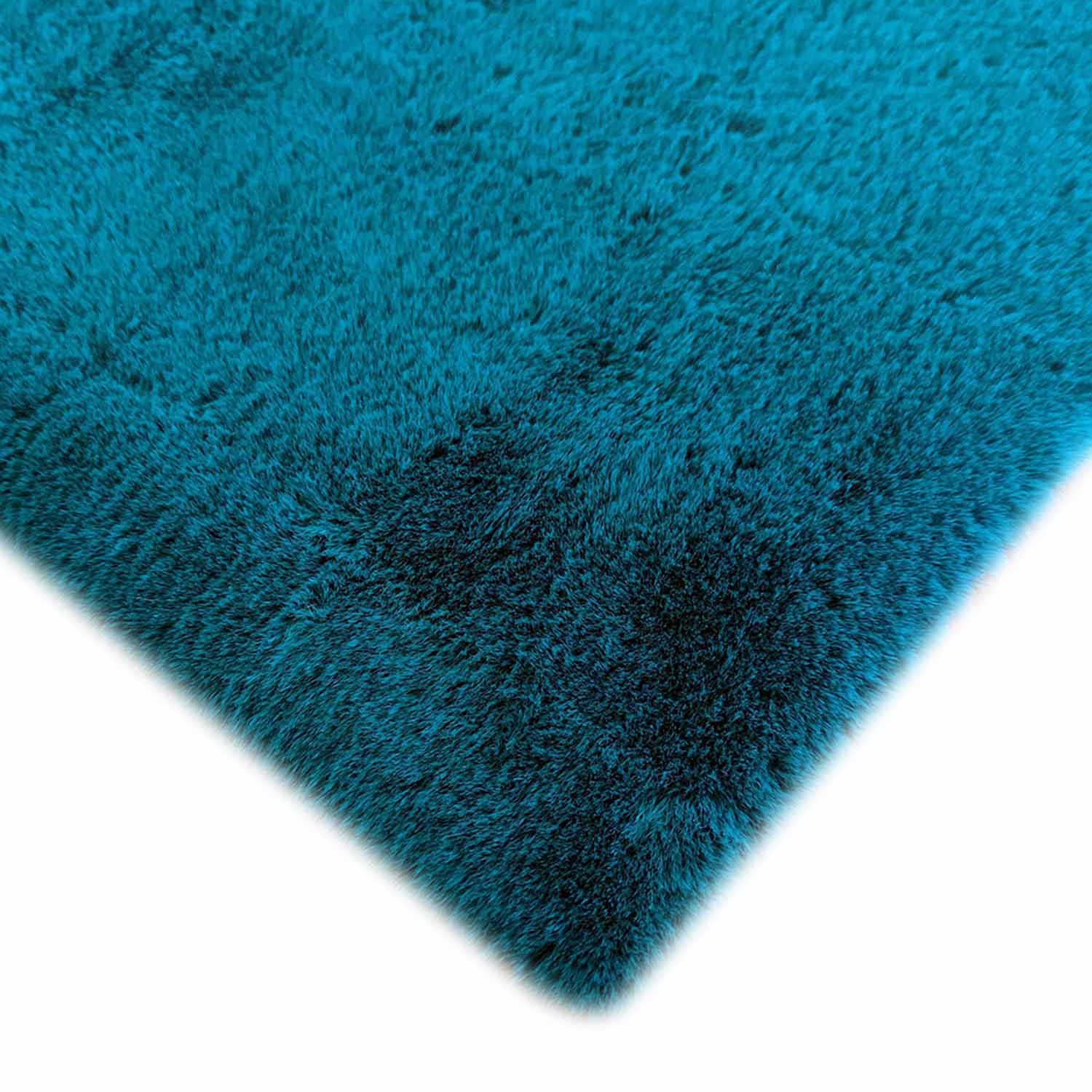 The Home Living Room Bambi Rug 80cm x 150cm - Teal 2 Shaws Department Stores