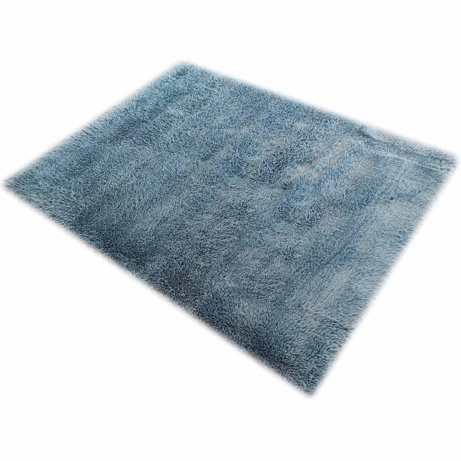 The Home Living Room Sheepskin Rug 120cm x 160cm - Blue 1 Shaws Department Stores