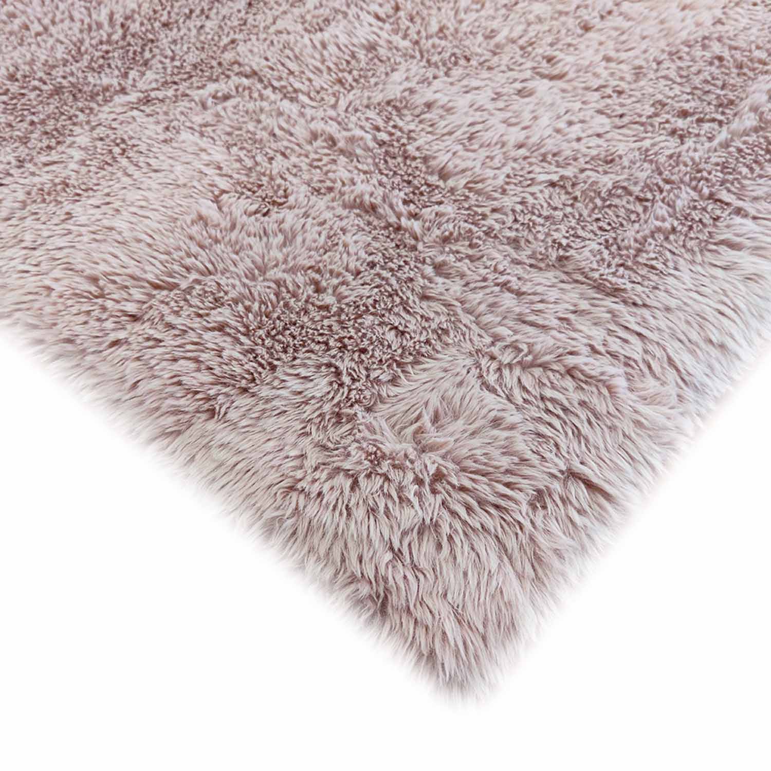 The Home Living Room Sheepskin Rug 120cm x 160cm - Blush 2 Shaws Department Stores