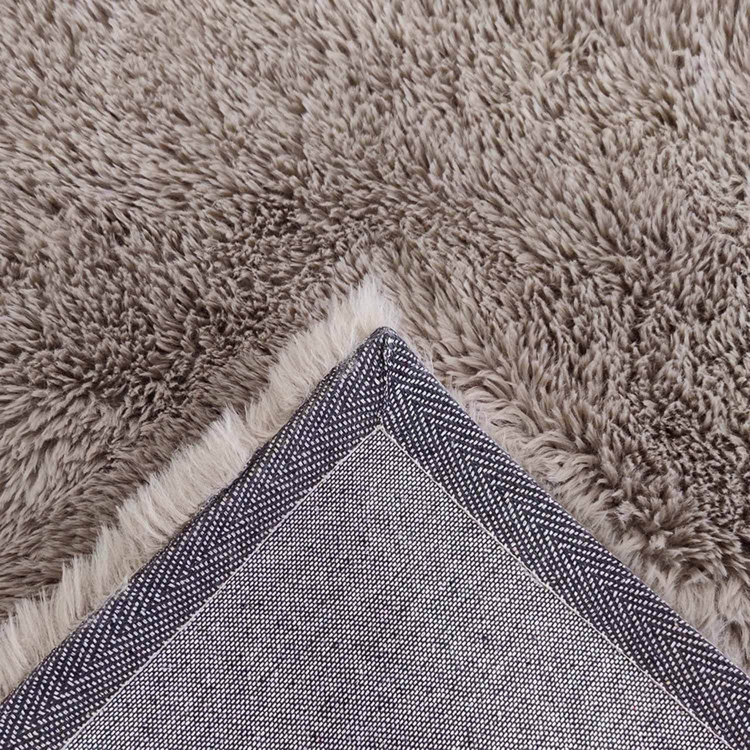 The Home Living Room Sheepskin Rug 120cm x 160cm - Taupe 3 Shaws Department Stores