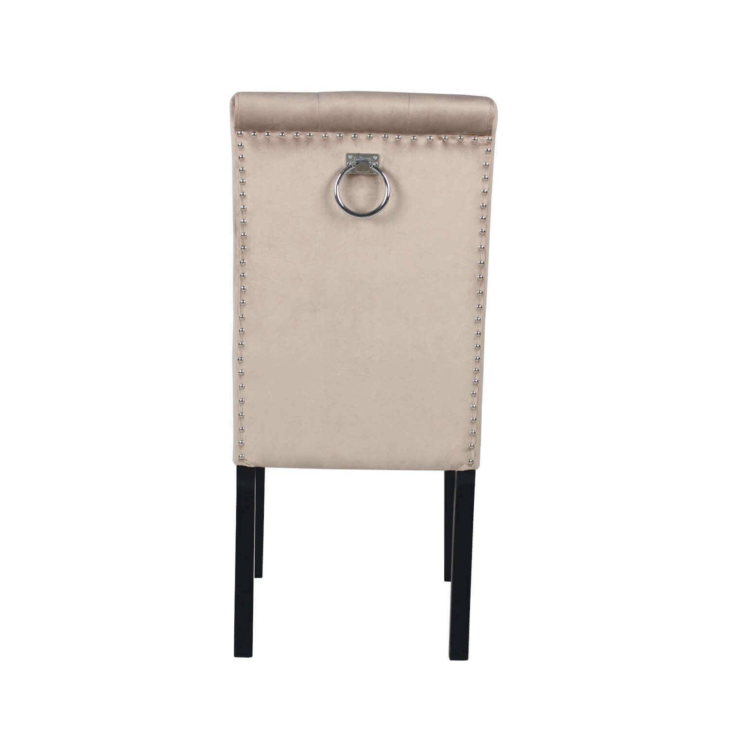 The Home Living Room Velvet Dining Chair - Cream 4 Shaws Department Stores