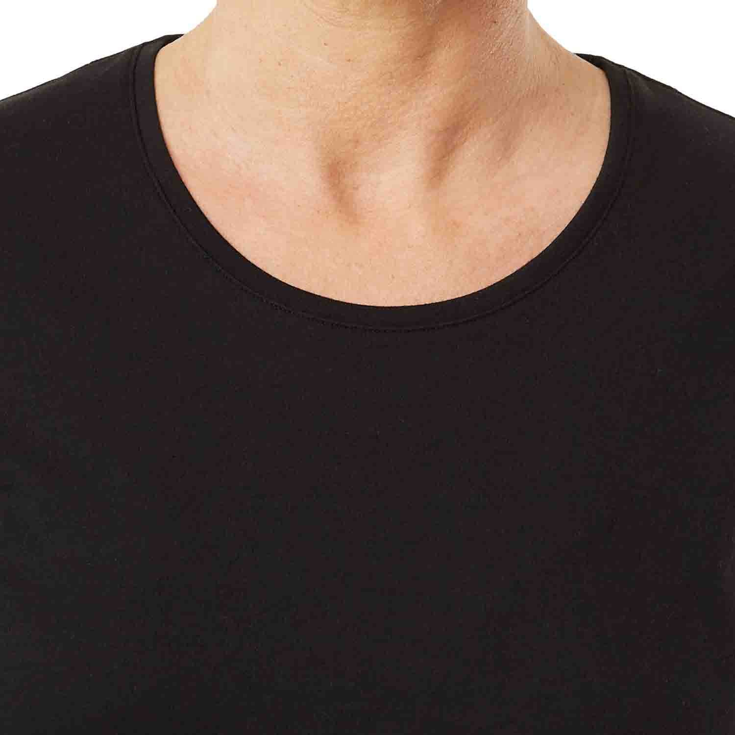 Penny Plain Essential T-Shirt - Black 2 Shaws Department Stores