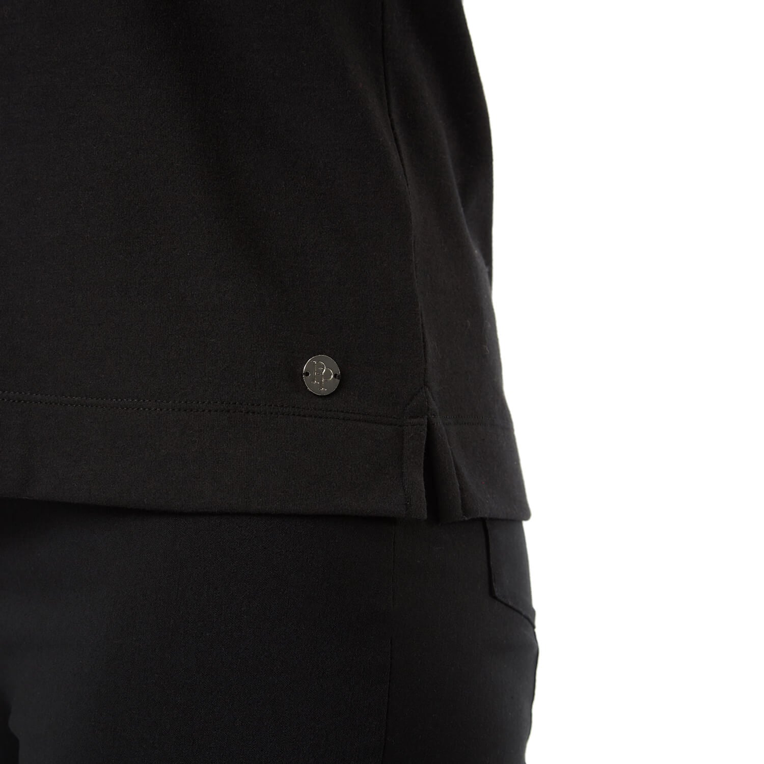 Penny Plain Essential T-Shirt - Black 6 Shaws Department Stores