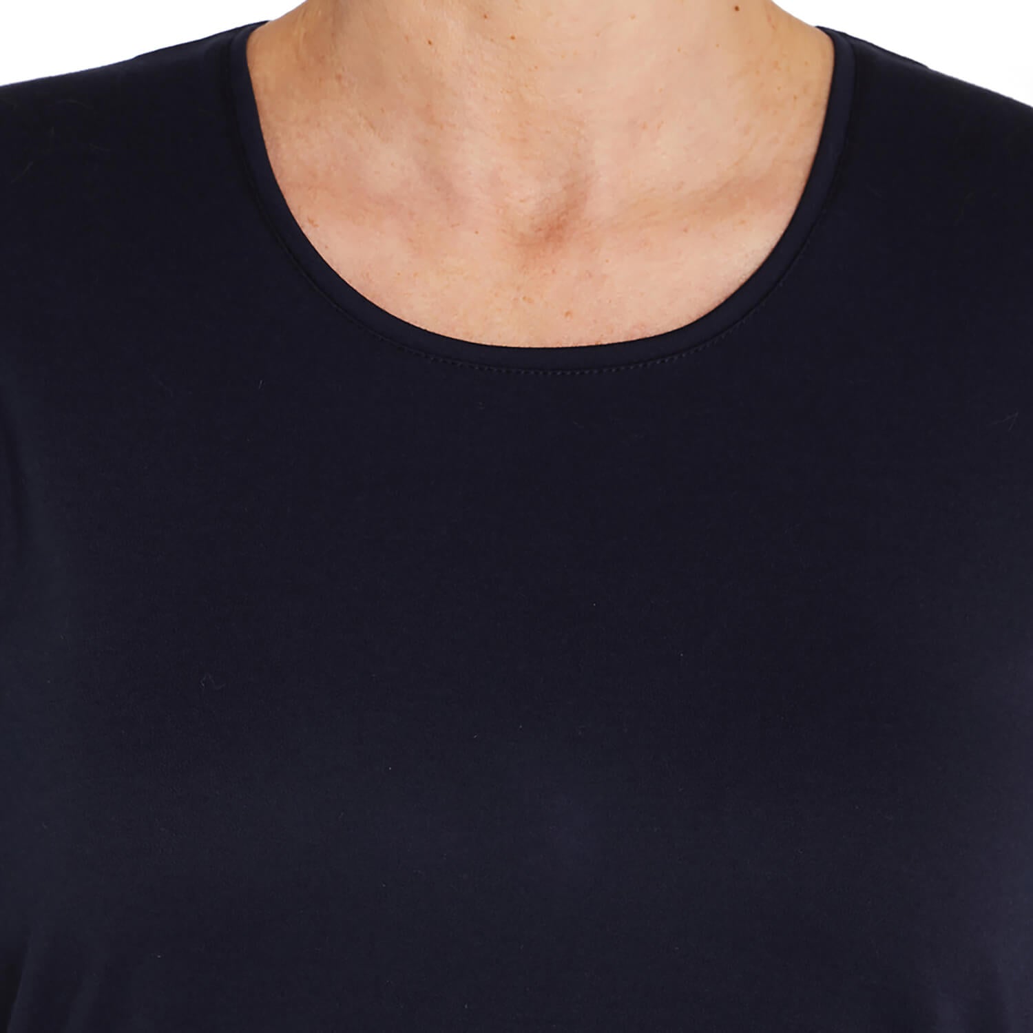 Penny Plain Essential T-Shirt - Navy 2 Shaws Department Stores