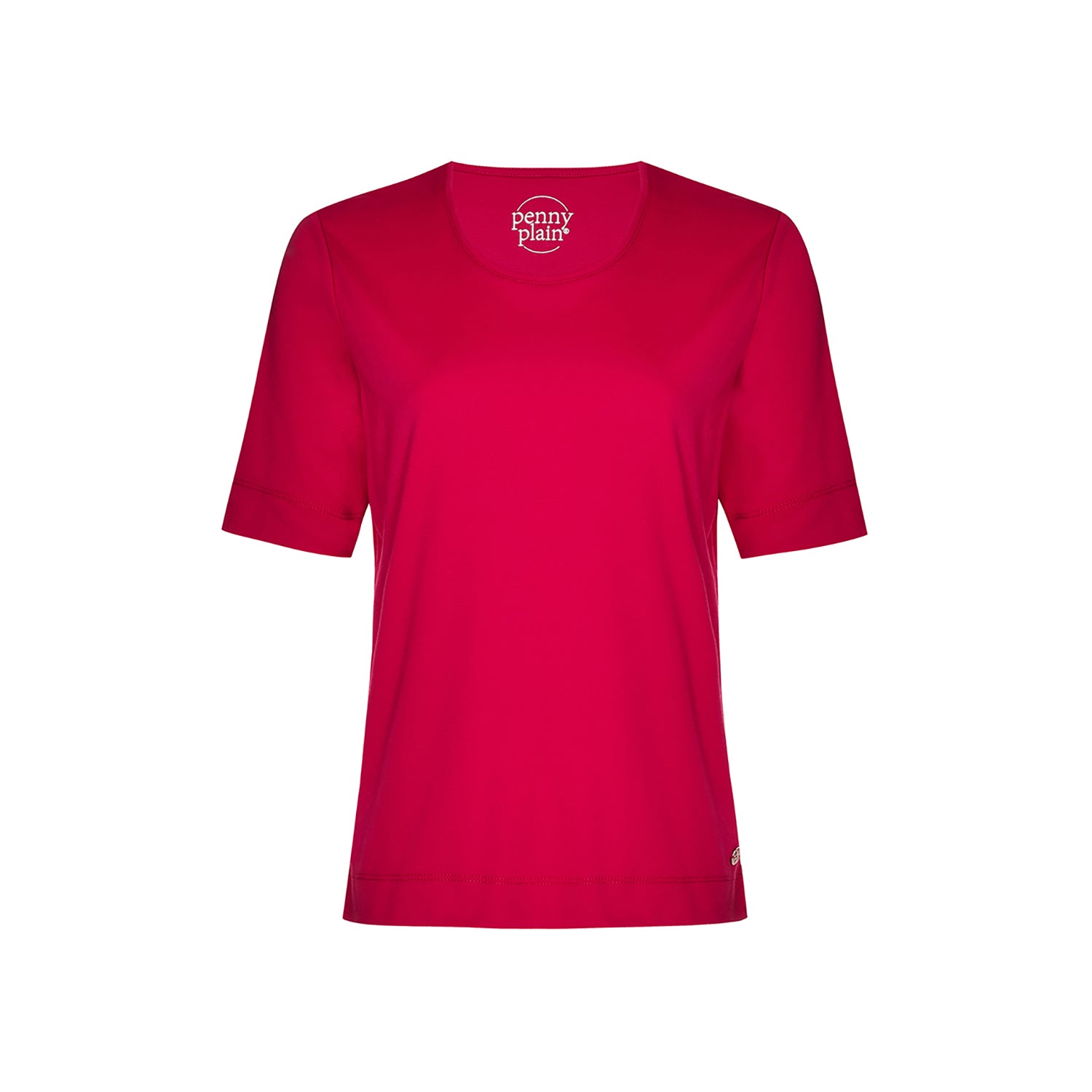 Penny Plain Essential T-Shirt - Pink 1 Shaws Department Stores