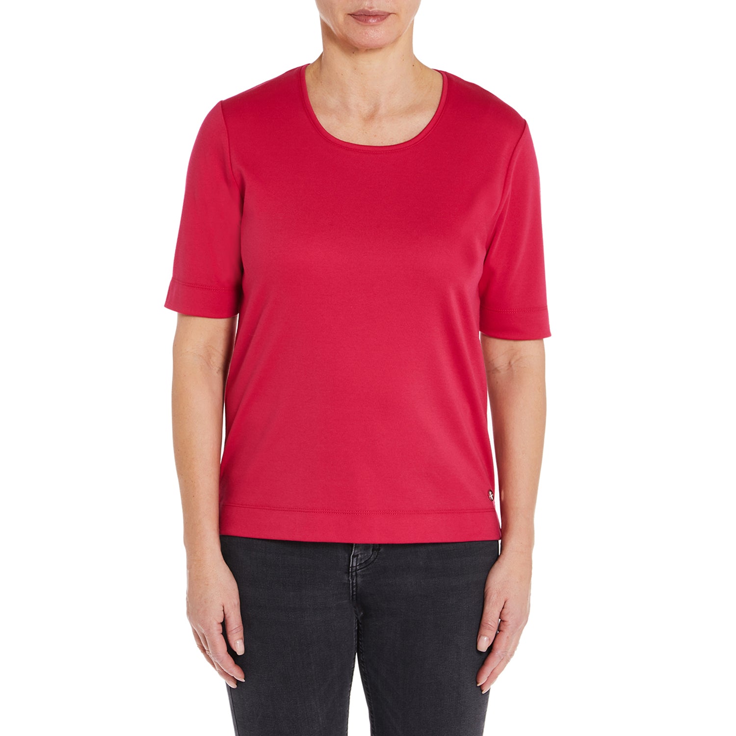 Penny Plain Essential T-Shirt - Pink 3 Shaws Department Stores