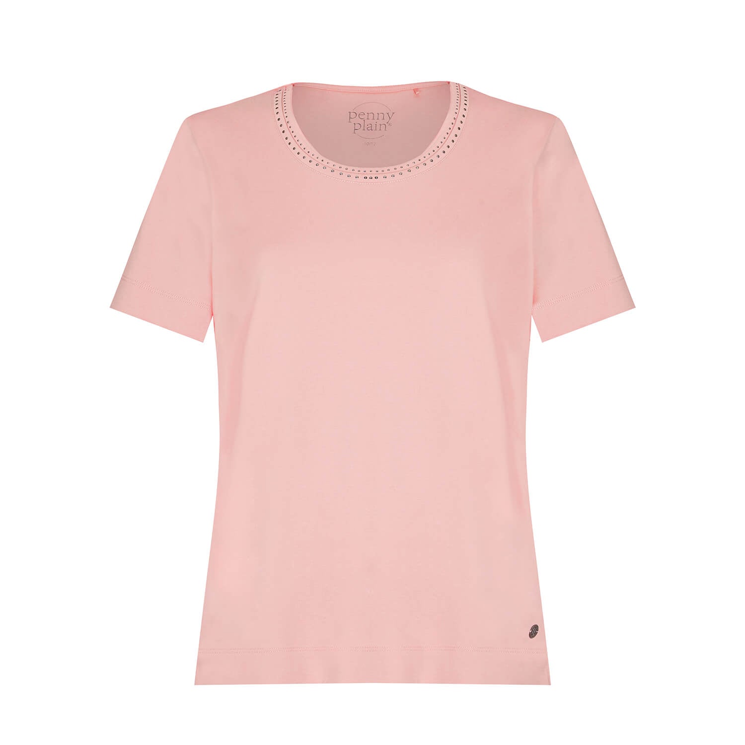 Penny Plain Nail Head Top - Dusk 1 Shaws Department Stores
