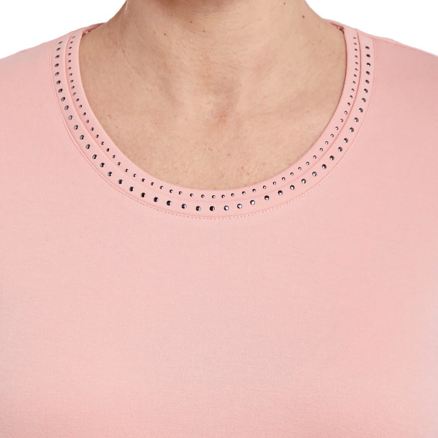 Penny Plain Nail Head Top - Dusk 2 Shaws Department Stores