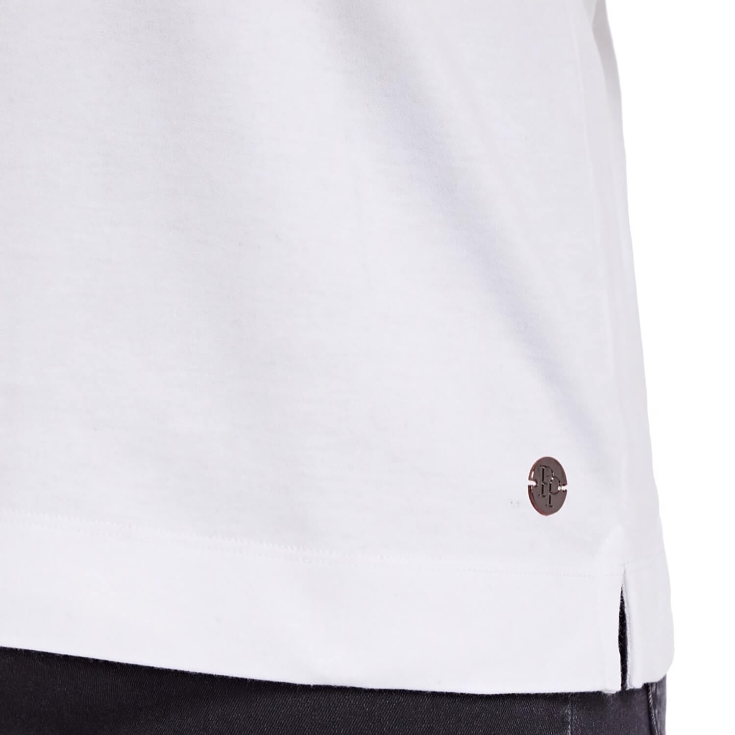 Penny Plain Nail Head Top - White 5 Shaws Department Stores