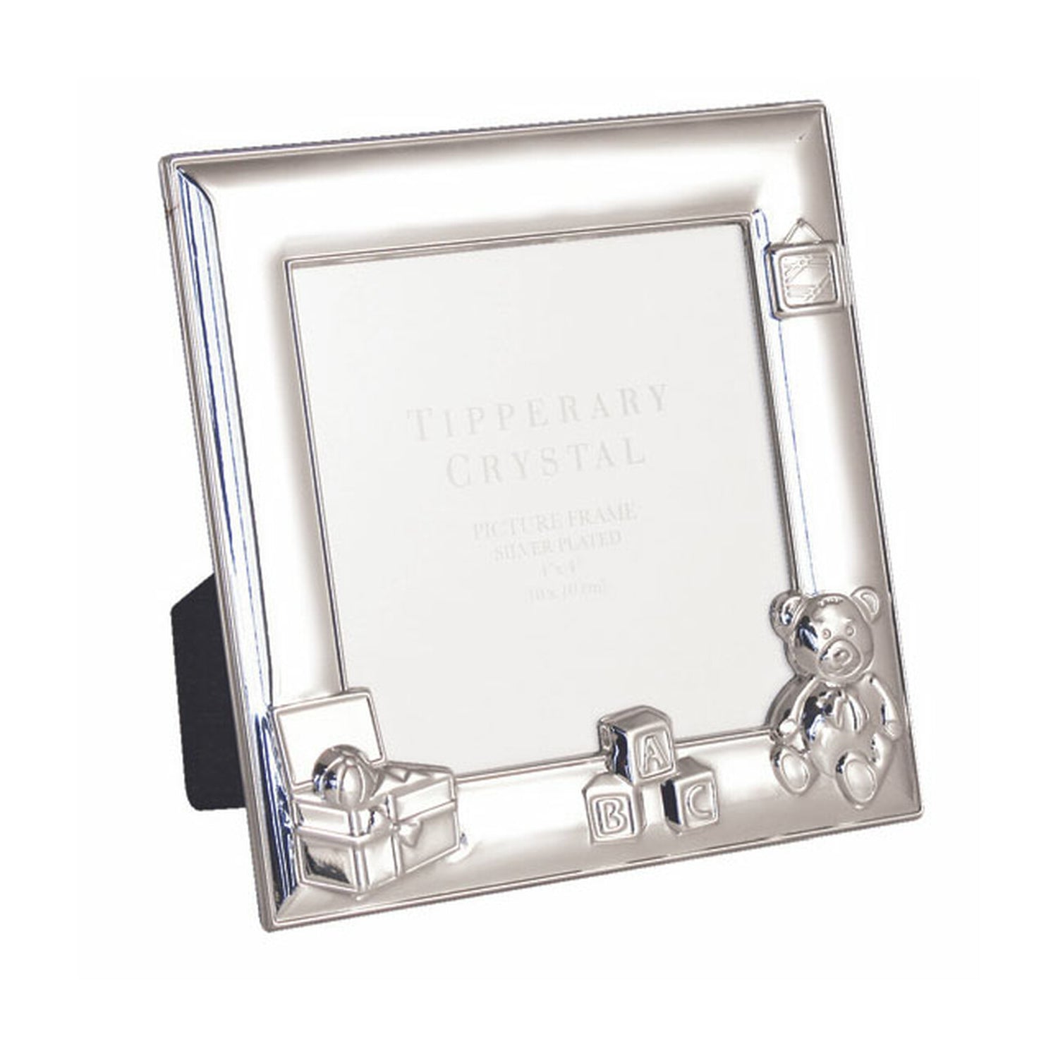Tipperary Crystal Baby Bear Photo Frame 4" x 4" 1 Shaws Department Stores