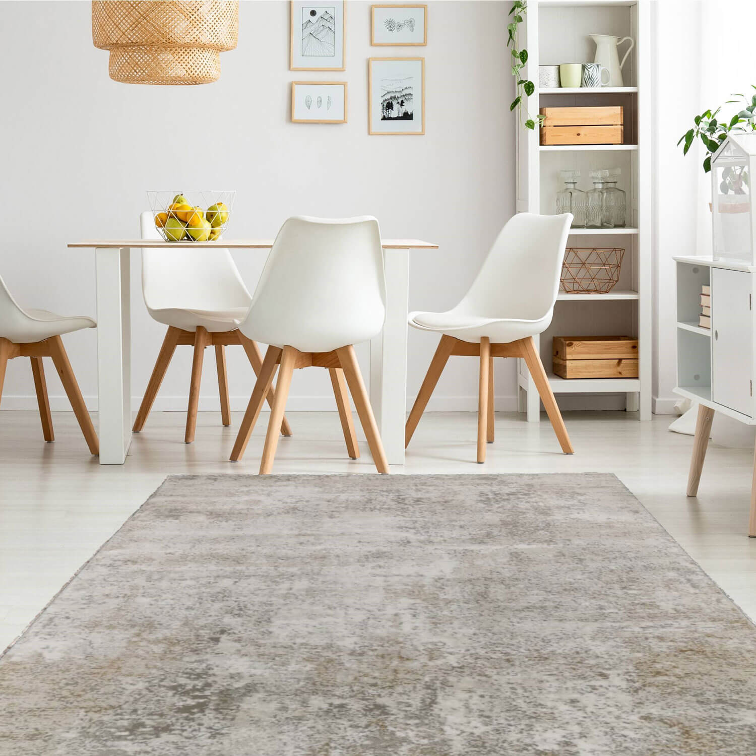 The Home Collection Toscana Rug Cream Gold 2 Shaws Department Stores